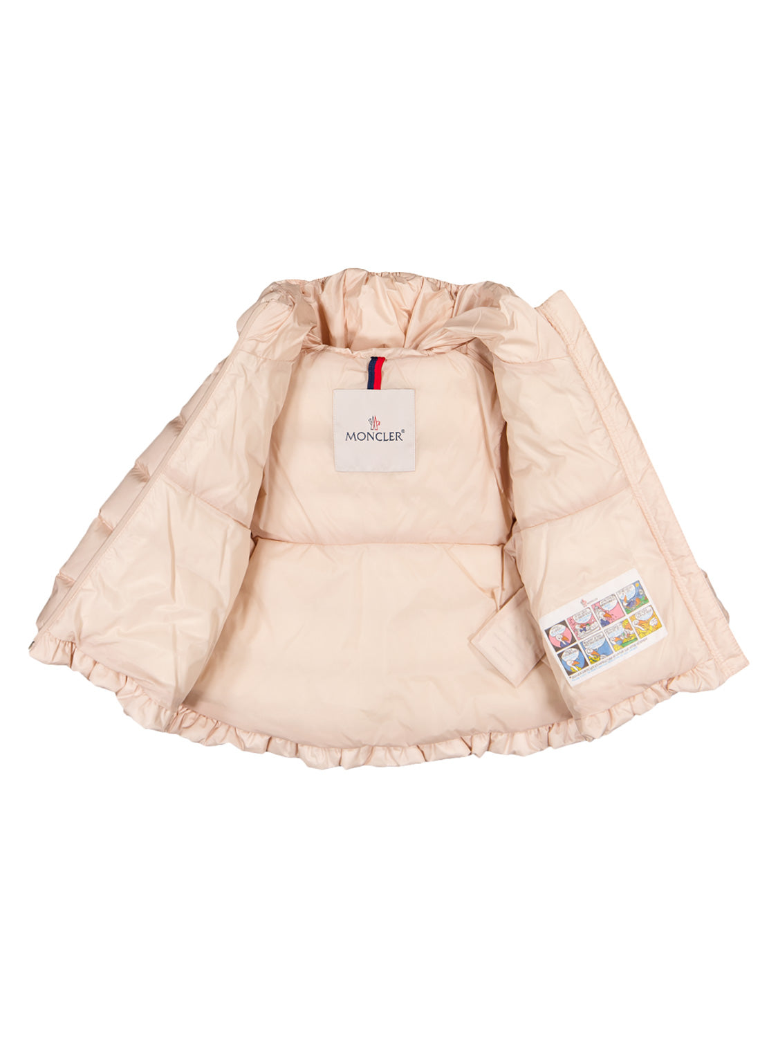 Moncler Enfant Down Jacket Odile Apricot girls