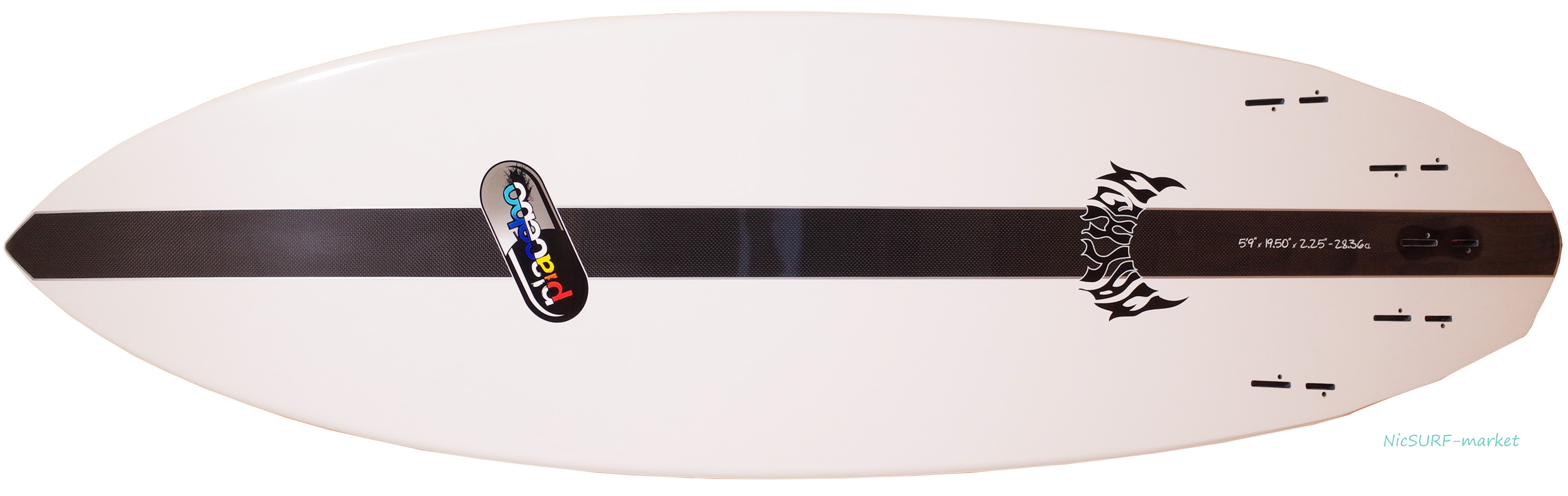 美品 プレセボ / Placebo V3ロケット 中古サーフボード 5`9 (No