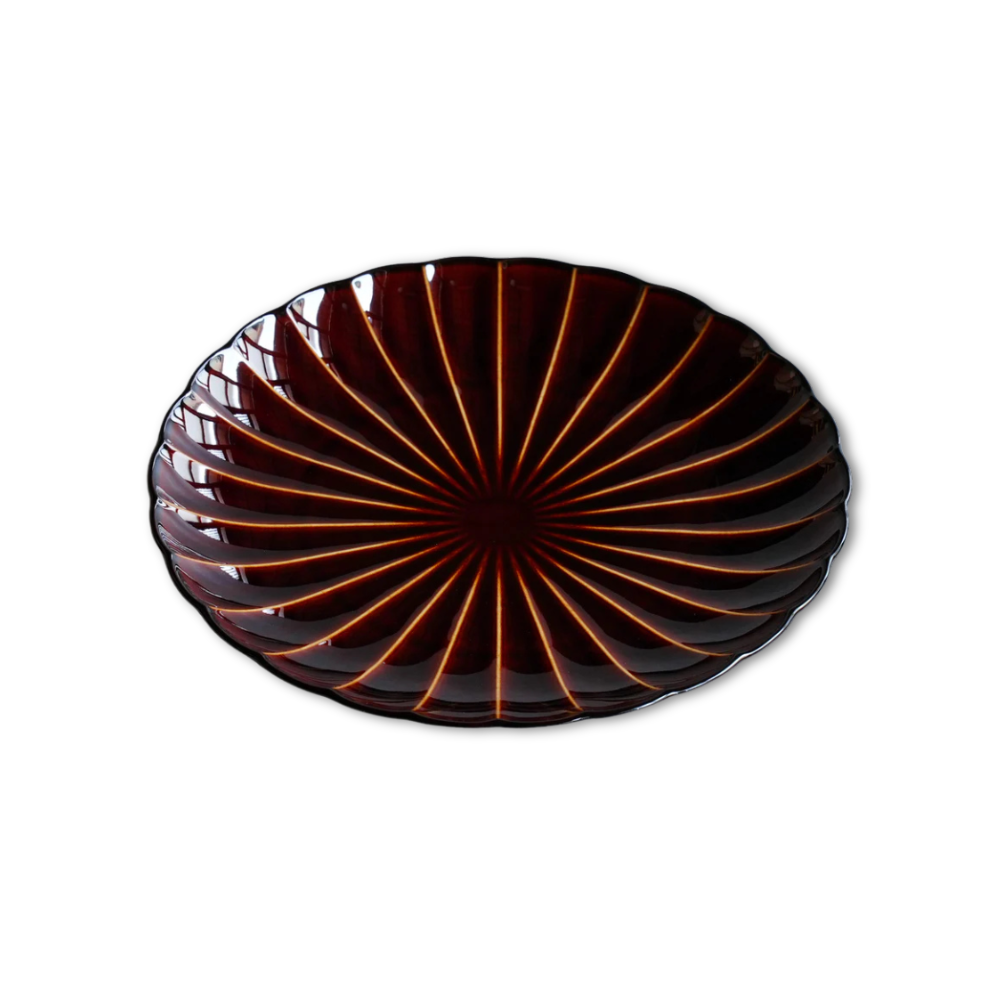 ぎやまん陶 8寸皿 | ギフトショップ Nihon Miyabi 通販サイト