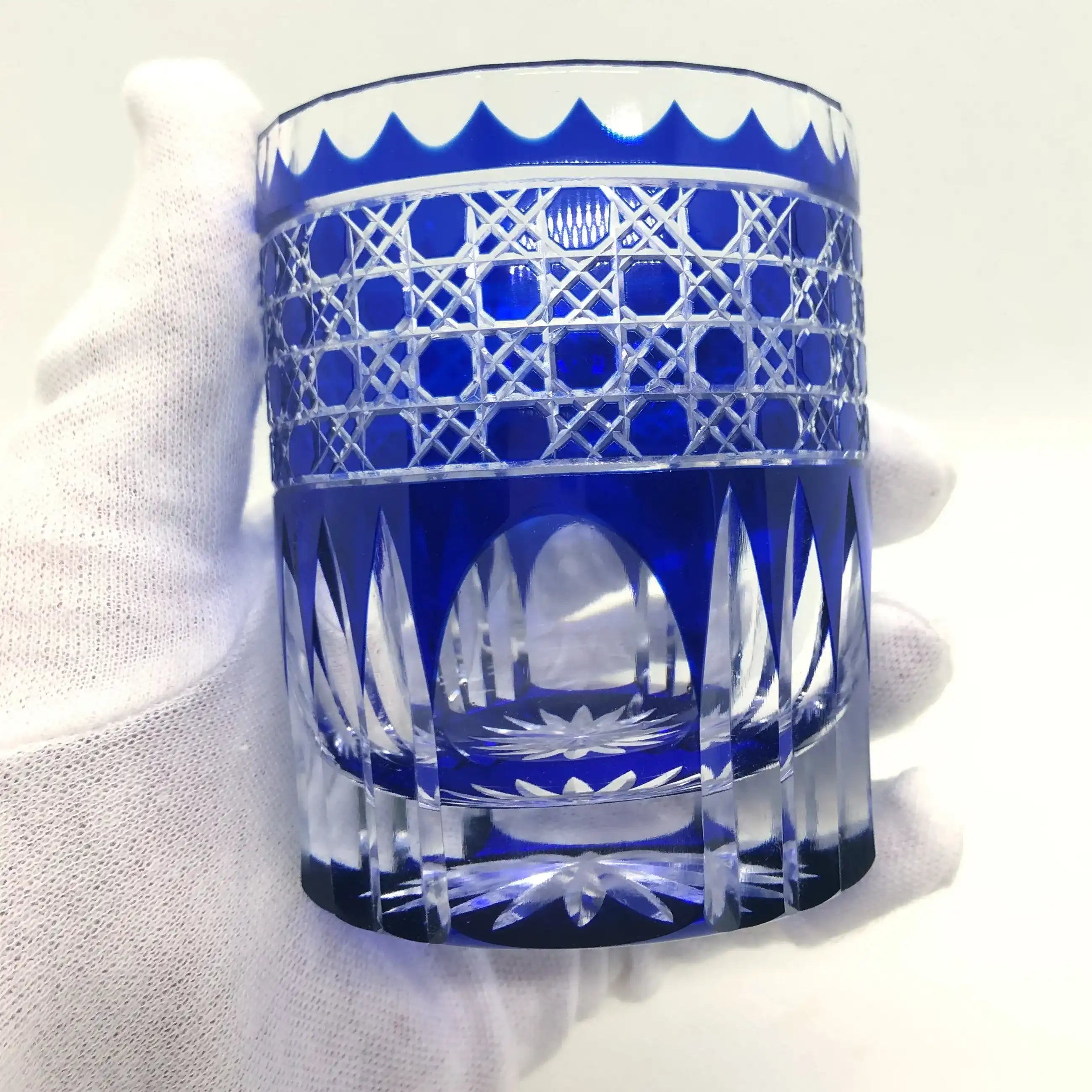 切子グラス 八角籠目ロックグラス | ギフトショップ Nihon Miyabi 通販