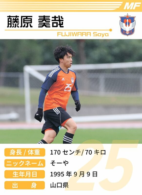 藤原 奏哉 | 選手名鑑(2024) | アルビレックス新潟 | 新潟日報