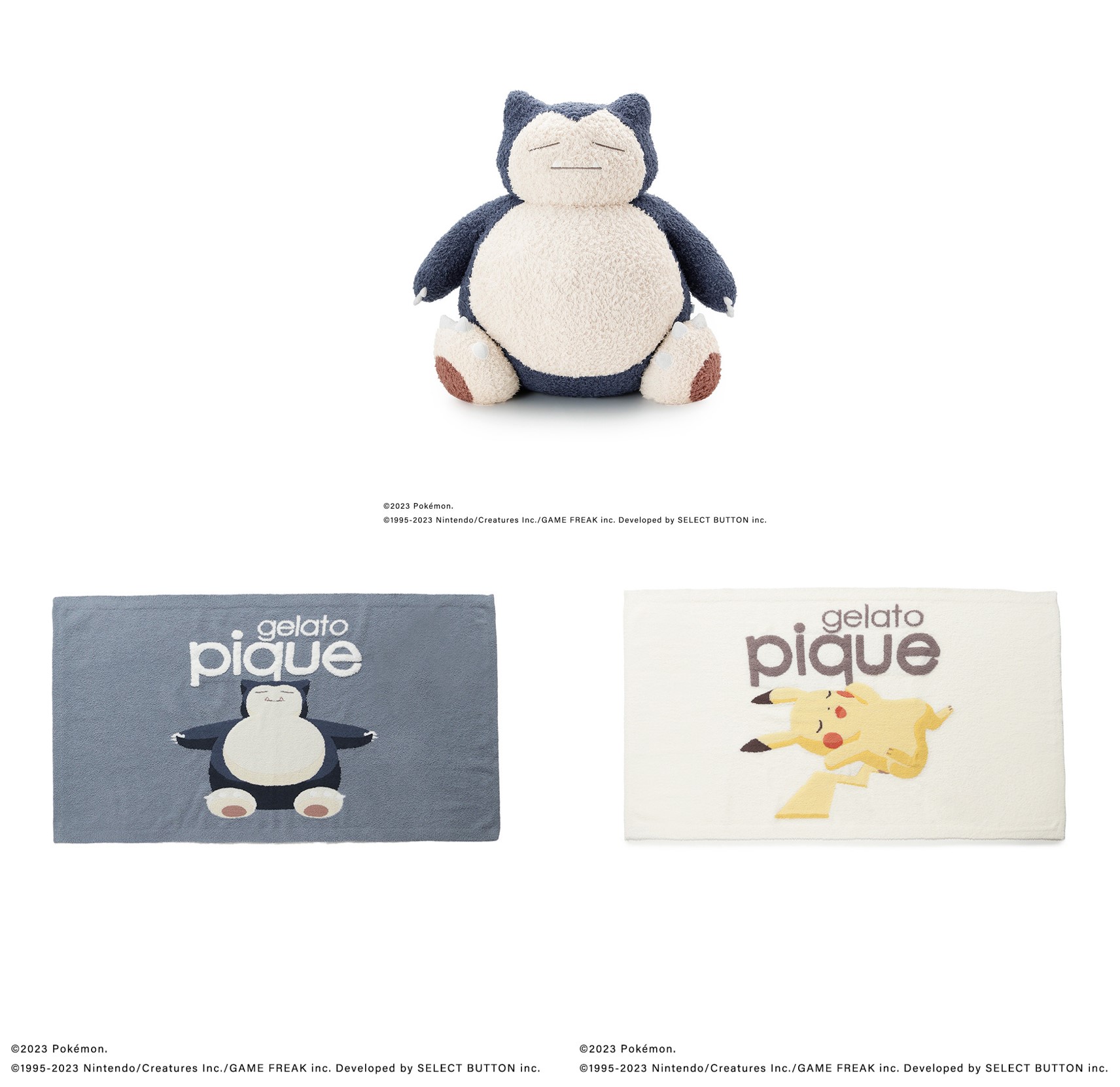 ポケモンスリープ×ジェラート ピケ」9月28日より発売！カビゴンたちの