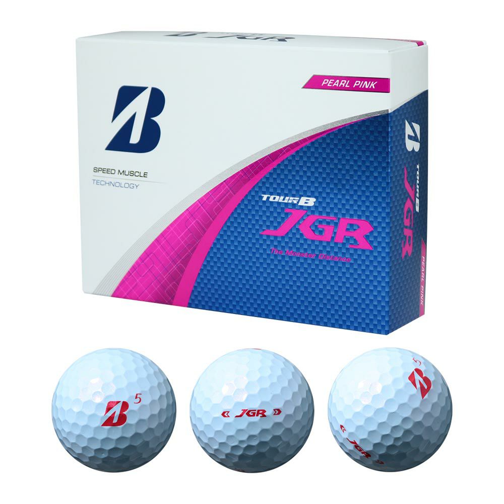 ブリヂストン BRIDGESTONE GOLF TOUR B JGR ボール ピンク 1ダース