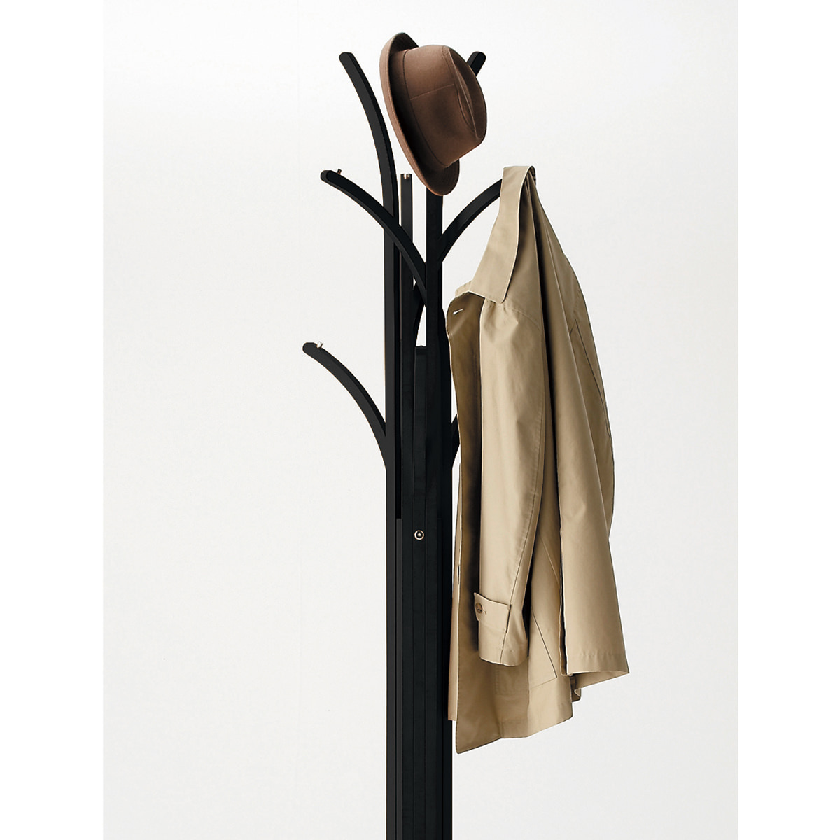 受注生産 天童木工 コートハンガー ALBERO 〔幅44.6×奥行45×高さ179.8