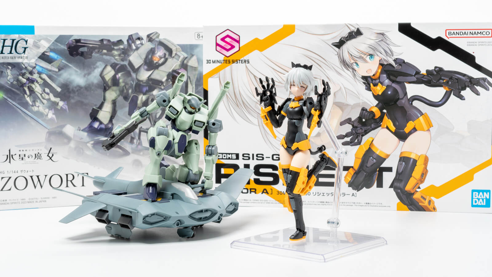 バンダイスピリッツの女の子プラモデル、30MSを組んでようやく感じた