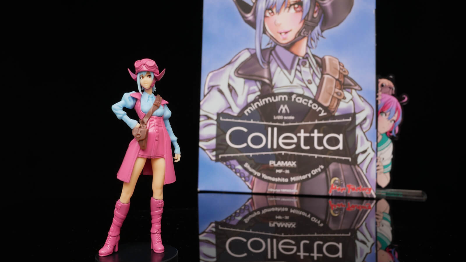 山下しゅんや展」をプラモで楽しむひと工夫/PLAMAX MF-31 コレッタ