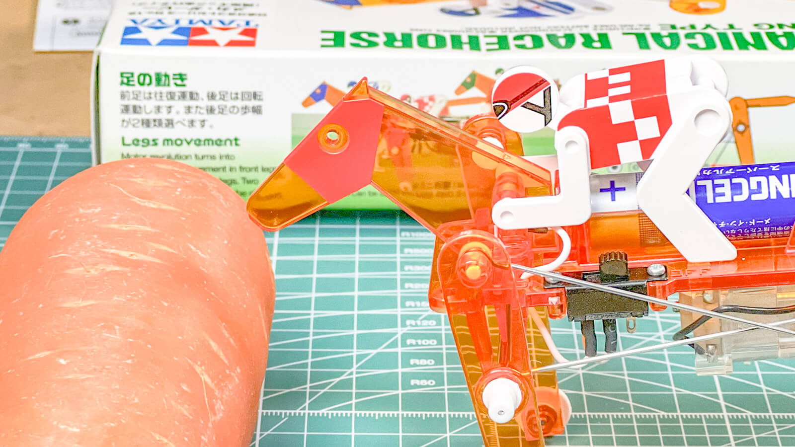 午年だから、パッパカ走るメカニズム／タミヤ メカ・ダービー を組もう