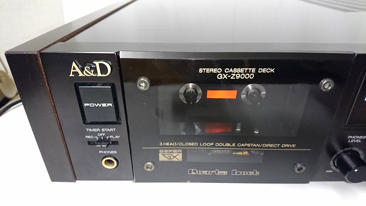 A&D GX-Z9000｜カセットデッキのレンタル―2週間から利用可能