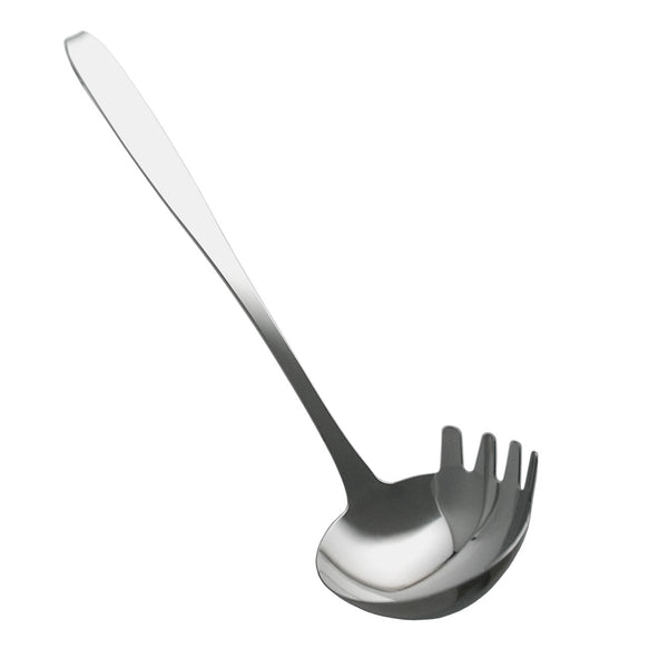 麺とスープが一度にすくえるおすすめ学校給食用おたま『歯付きお玉