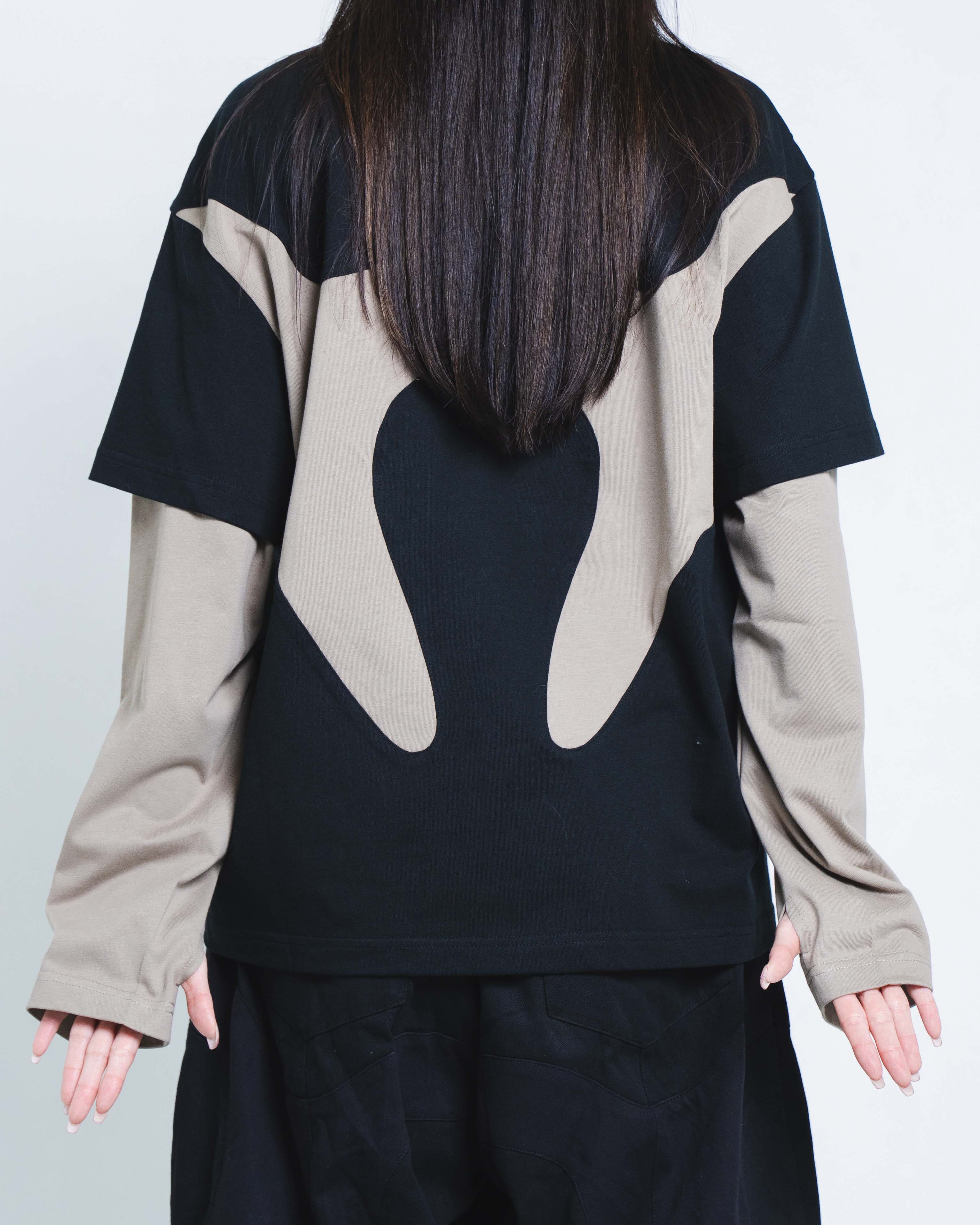 COLOR BLOCK LS T-SHIRT – NONSENSE.JP