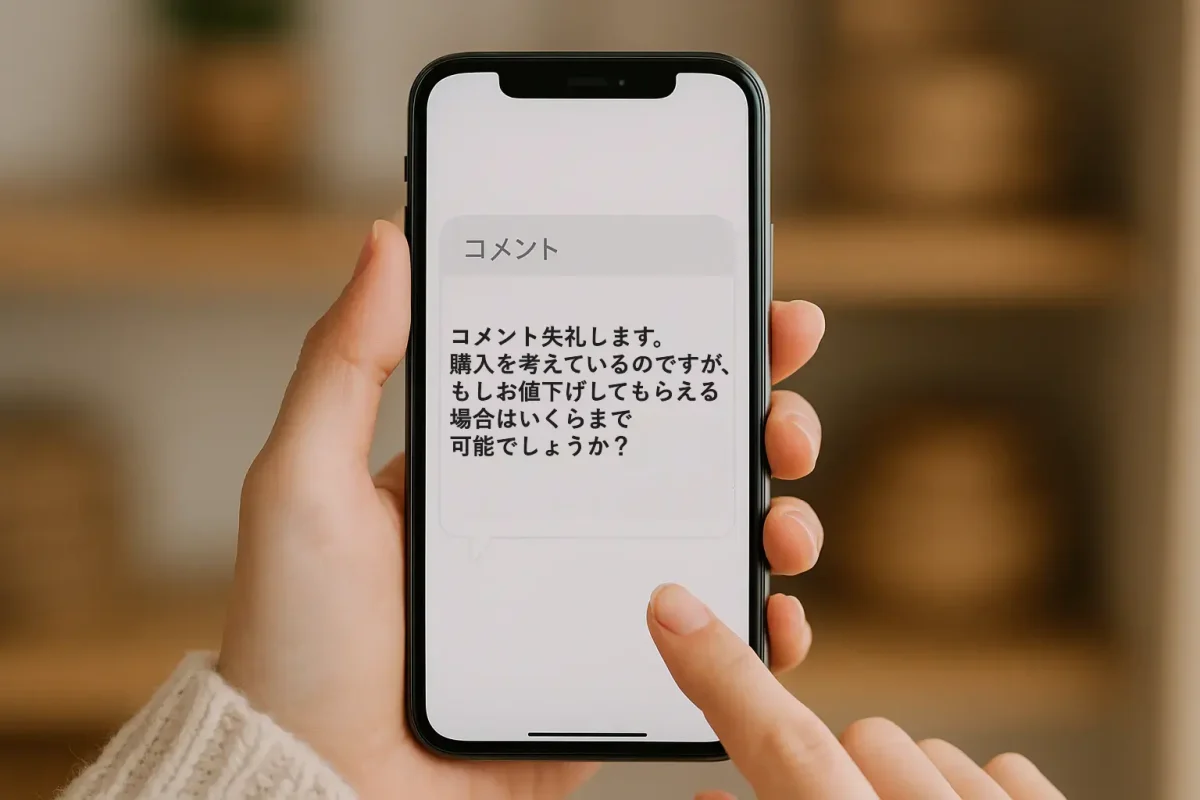 コピペOK】メルカリ値下げに応じる場合のコメント例文55選 - ノア