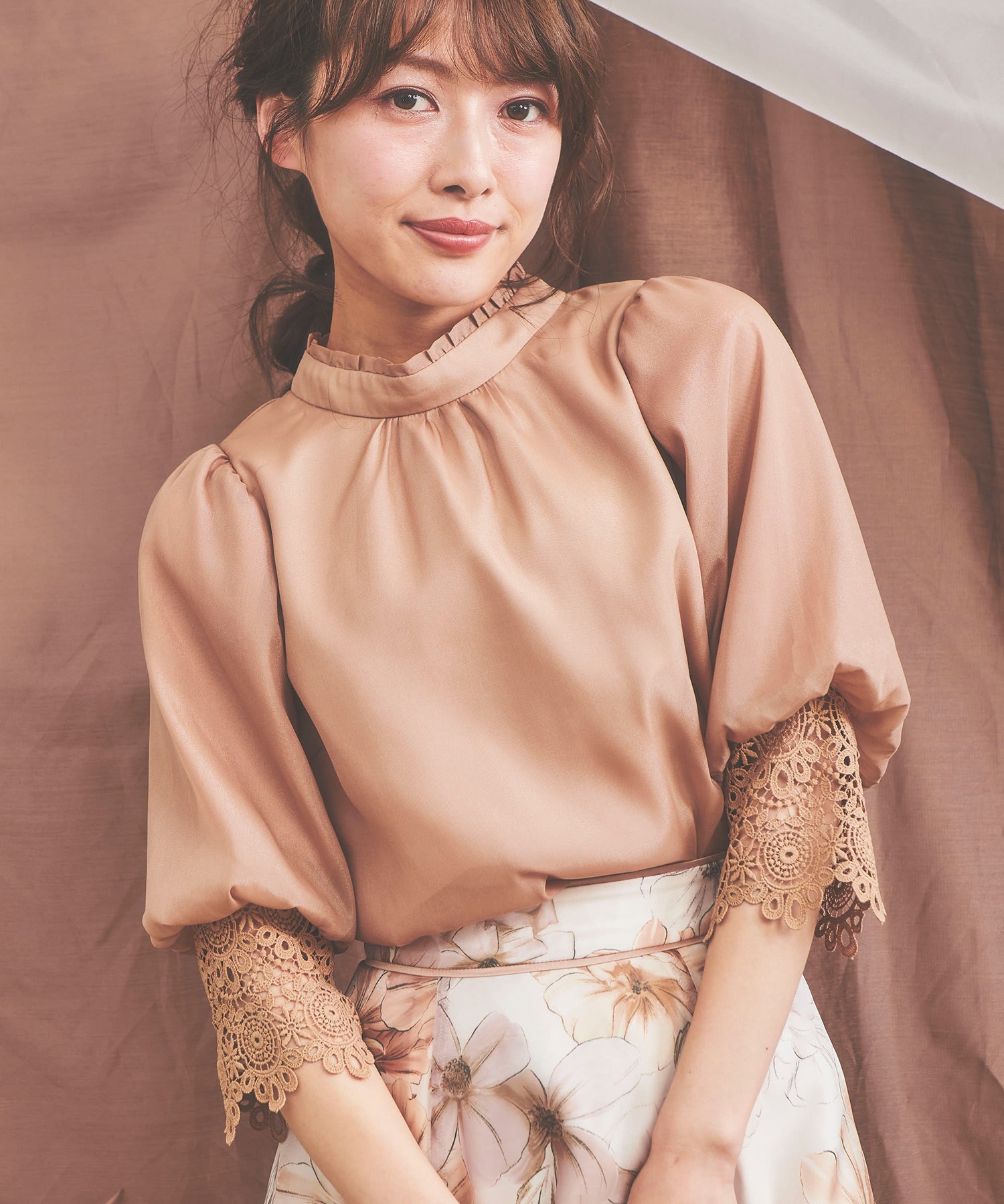 レースカフスブラウス | シャツ・ブラウス | NOELA OFFICIAL WEB STORE