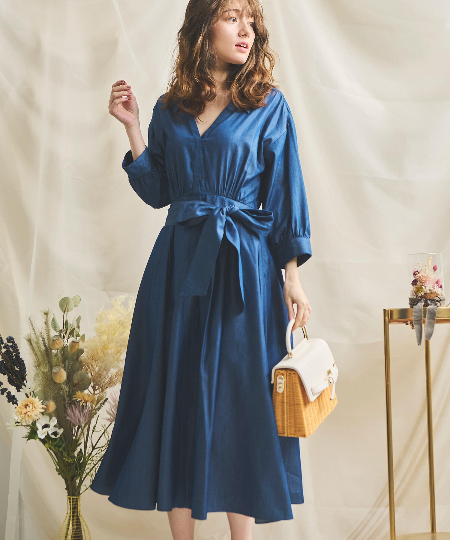 ボリュームフレアシャツワンピ | ロングワンピース | NOELA OFFICIAL