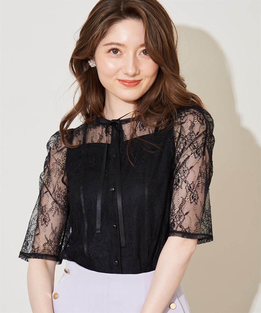 2WAYレーストップス | シャツ・ブラウス | NOELA OFFICIAL WEB STORE