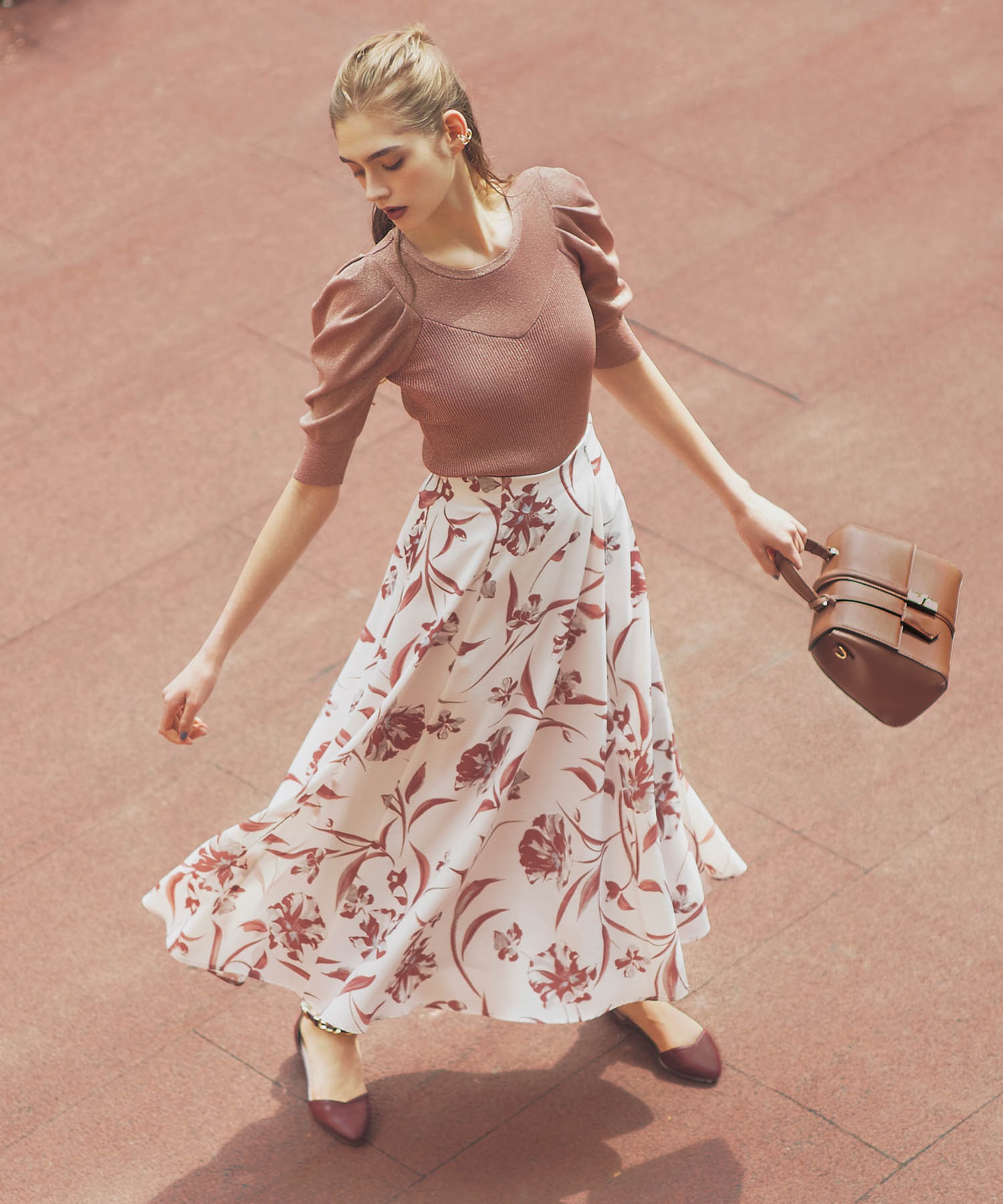 あや 花柄スカート 100、110、ファミリアワンピース100 あや様専用 花