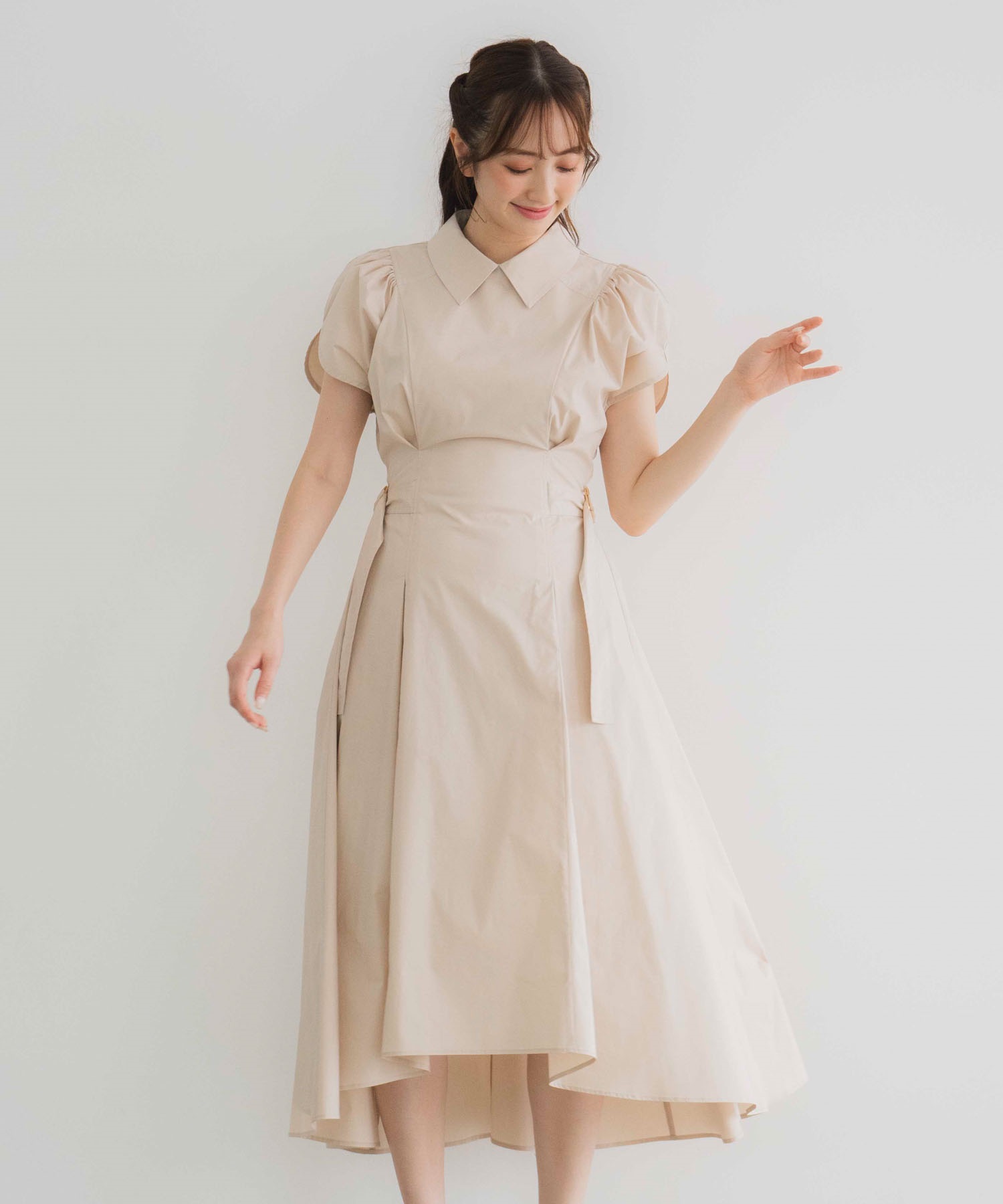 サイドベルトシャツワンピ | シャツワンピース | NOELA OFFICIAL WEB STORE