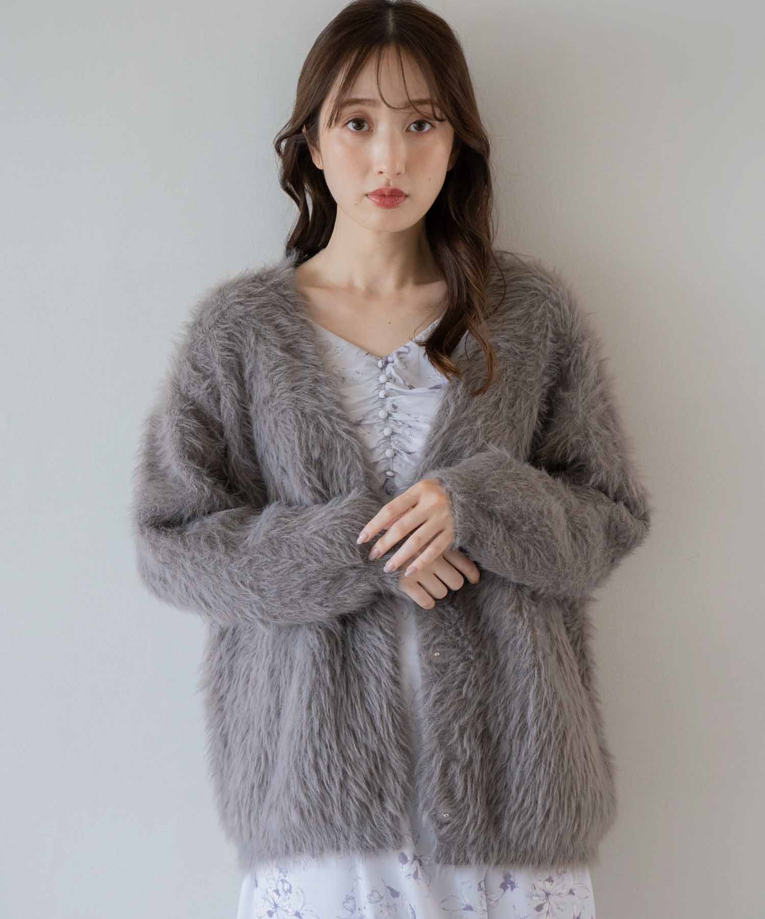 フェザーニットカーデ | カーディガン | NOELA OFFICIAL WEB STORE