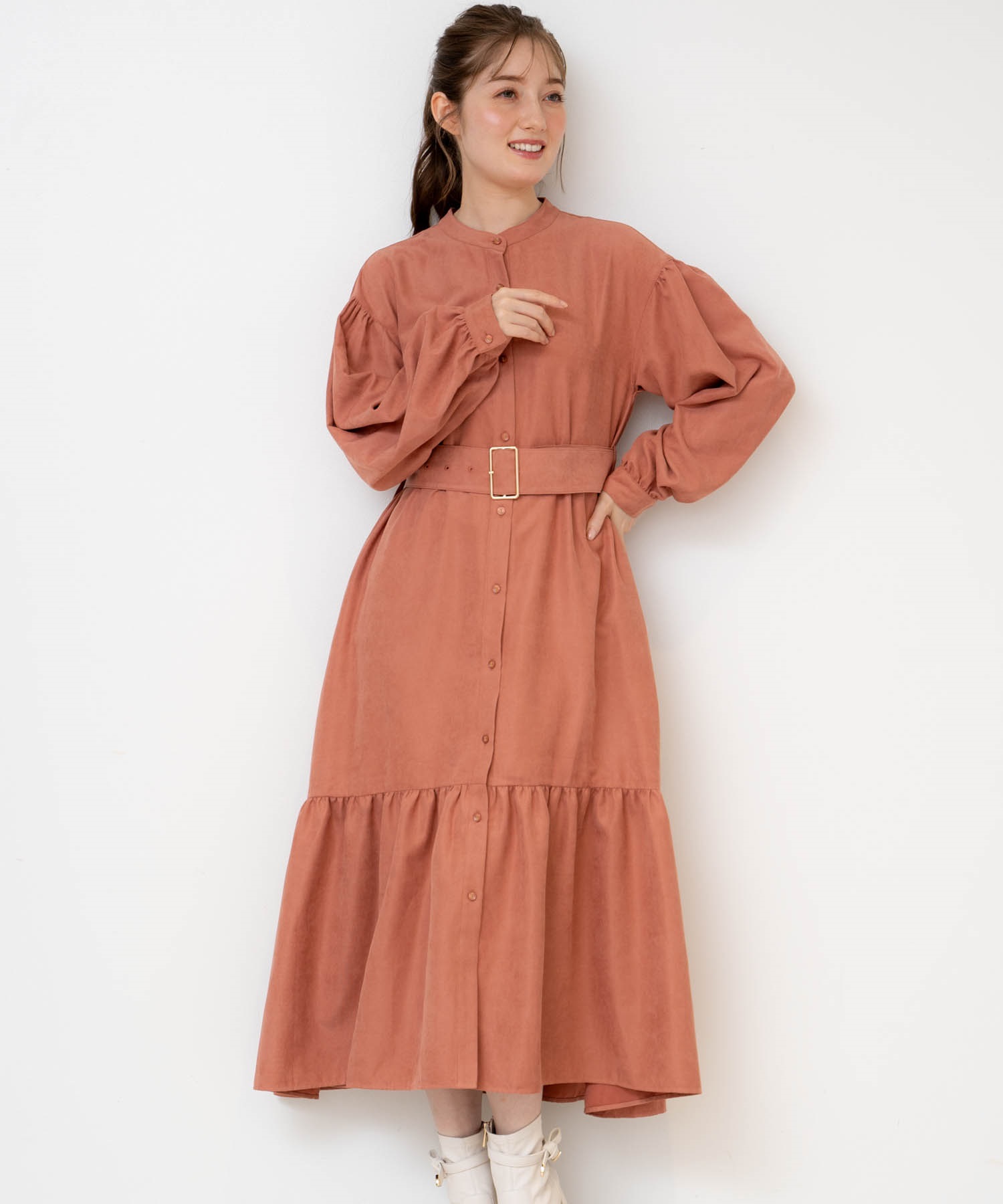 カラーティアードワンピース | ロングワンピース | NOELA OFFICIAL WEB