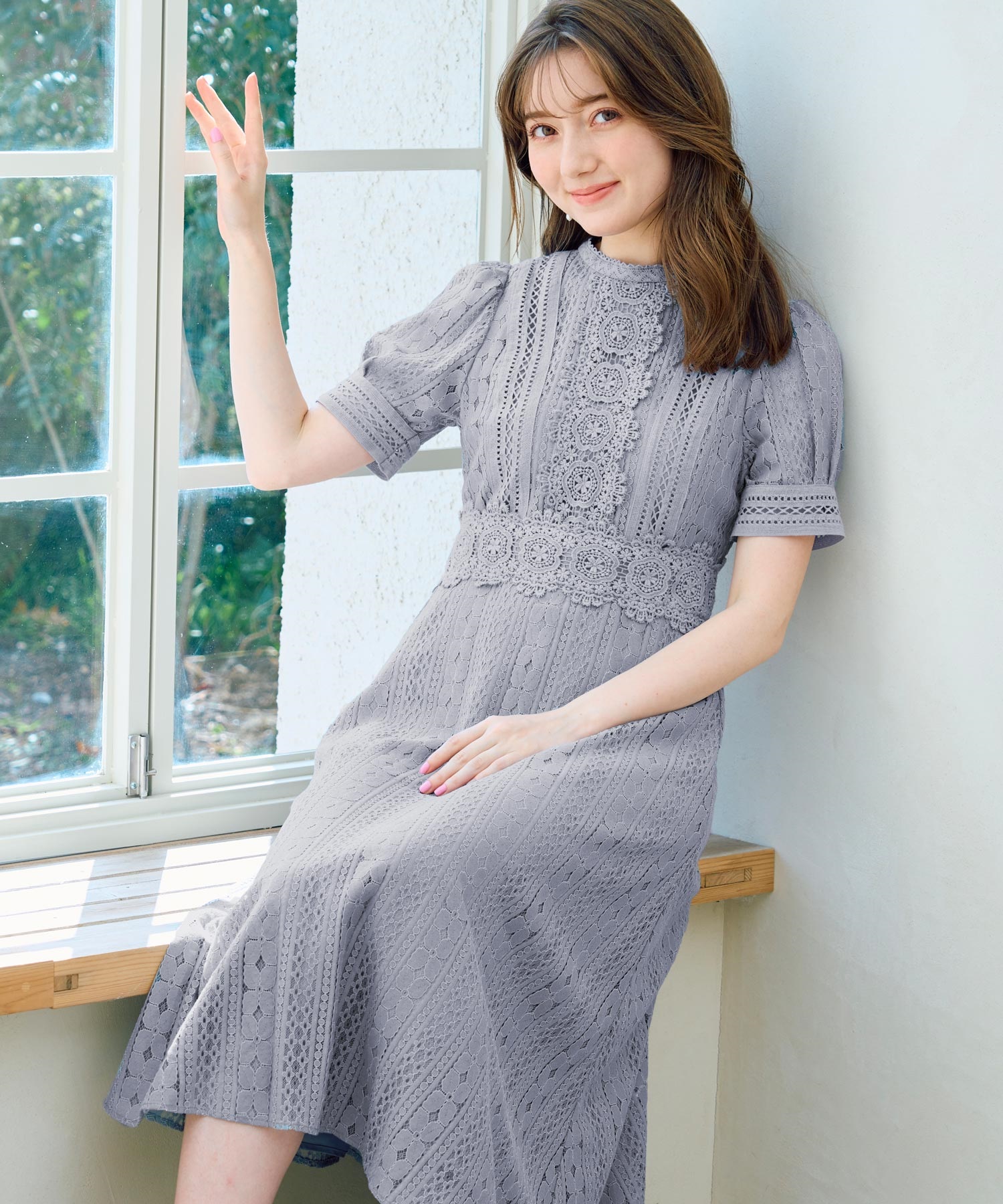 レースワンピ | ロングワンピース | NOELA OFFICIAL WEB STORE