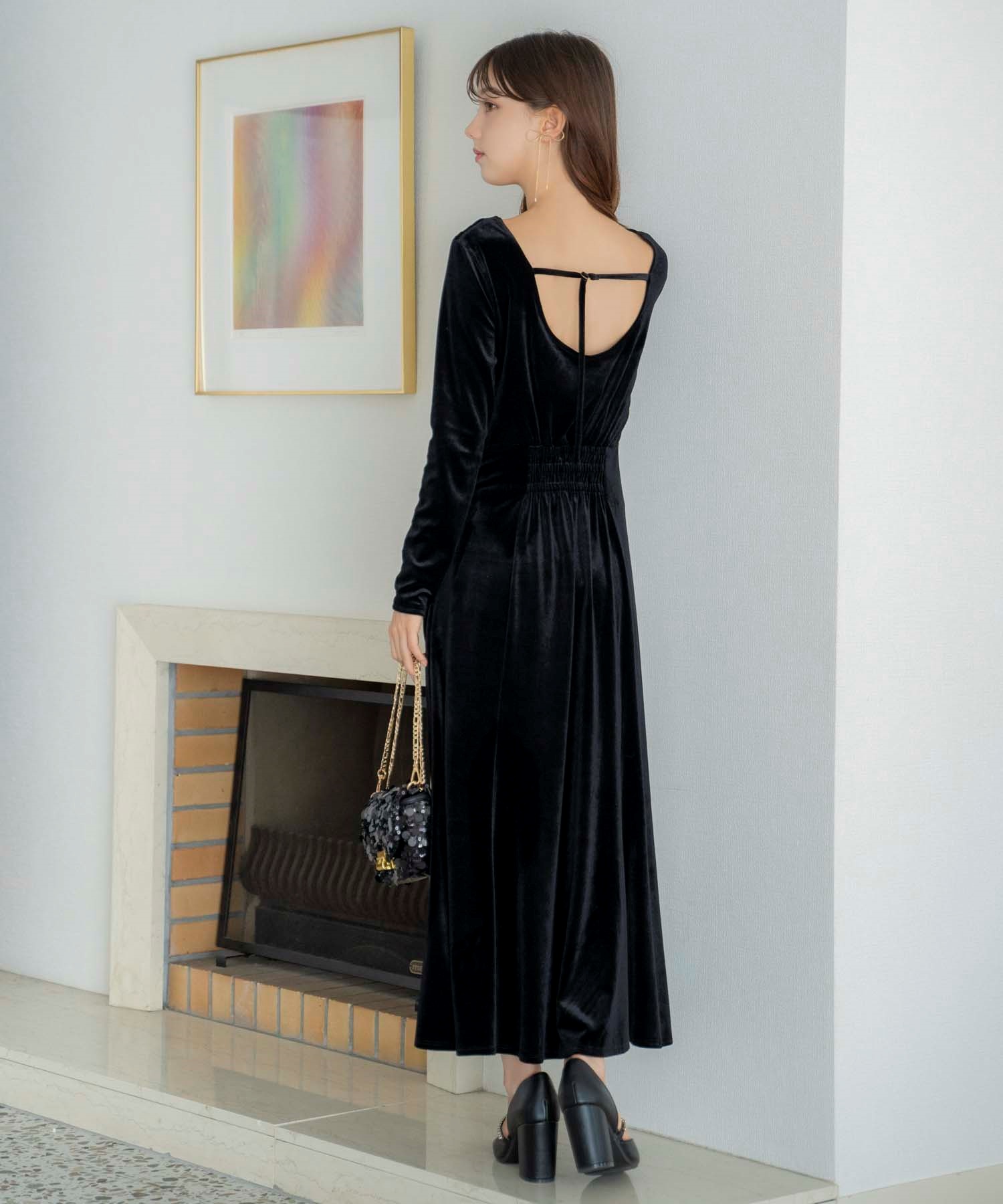 ドレープベロアワンピ | ロングワンピース | NOELA OFFICIAL WEB STORE