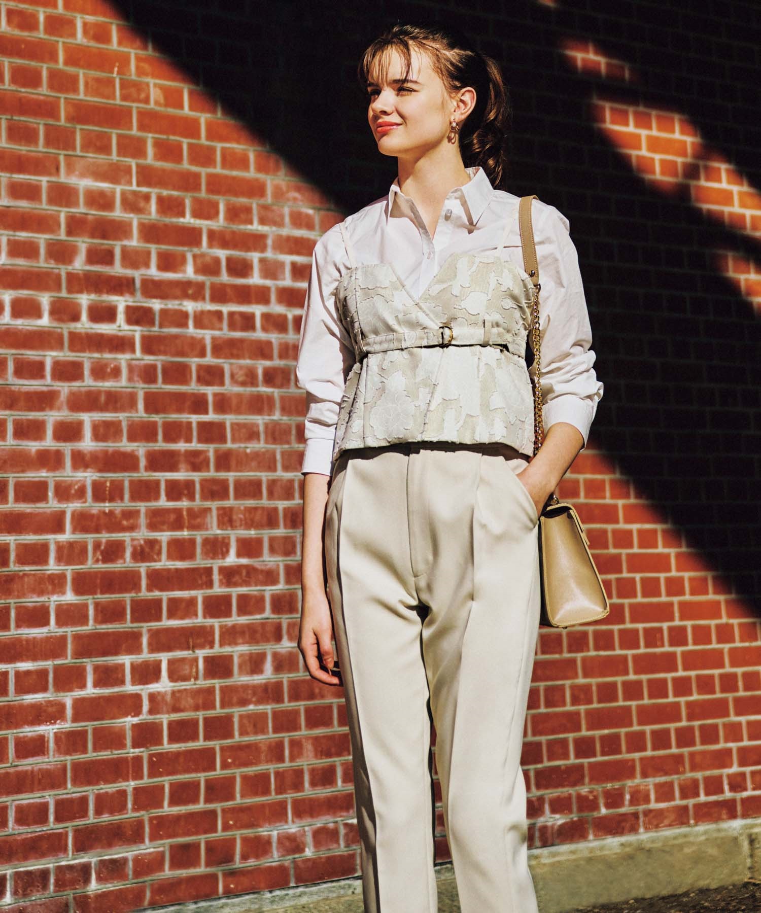 コルセット付ストレートパンツ | その他パンツ | NOELA OFFICIAL WEB STORE