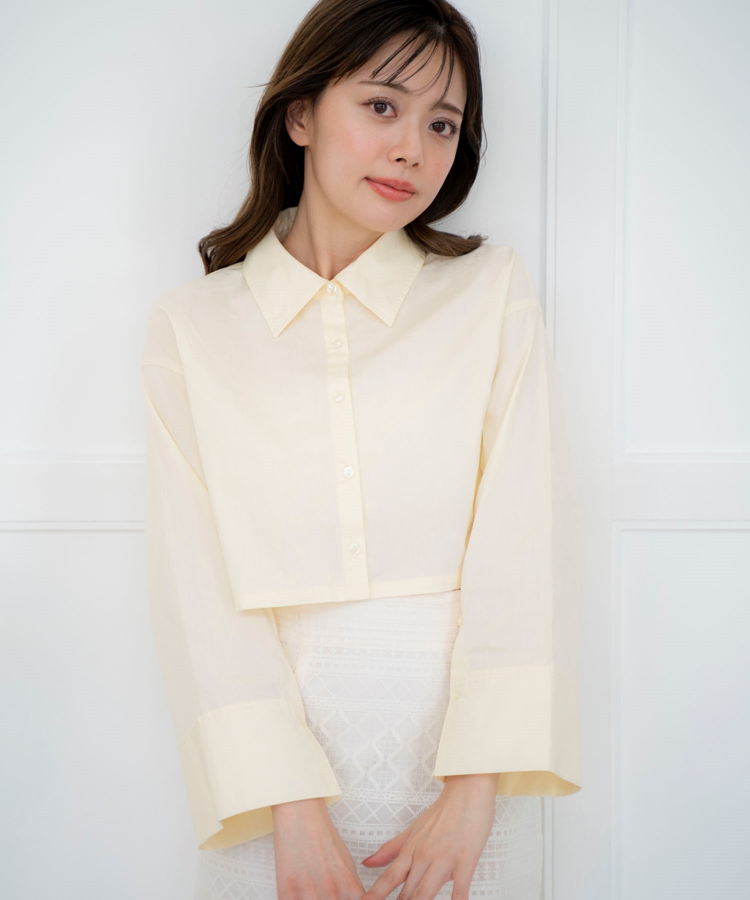 クロップドシャツ | シャツ・ブラウス | NOELA OFFICIAL WEB STORE