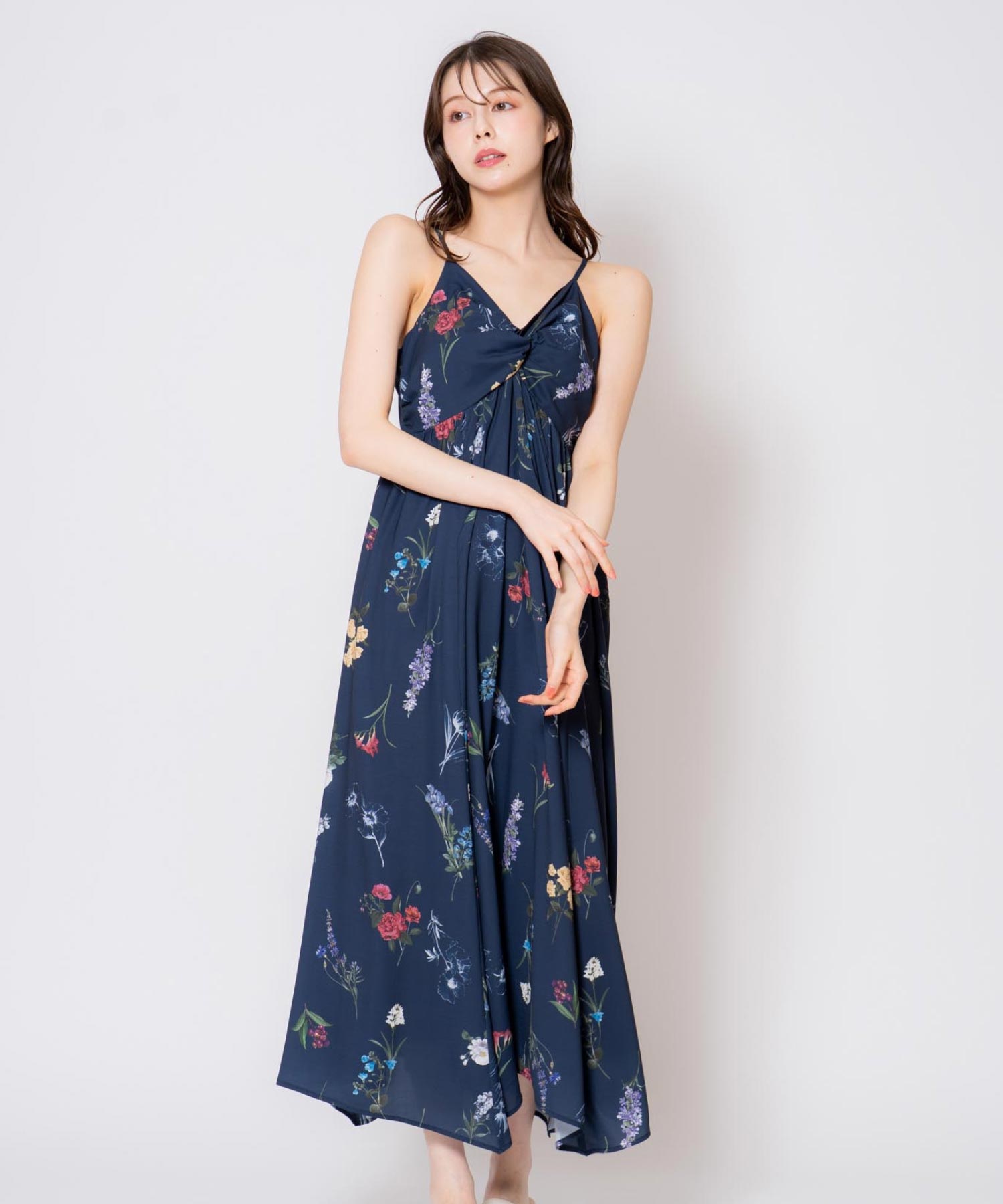 15周年】ボタニカルツイストキャミワンピース | キャミワンピース