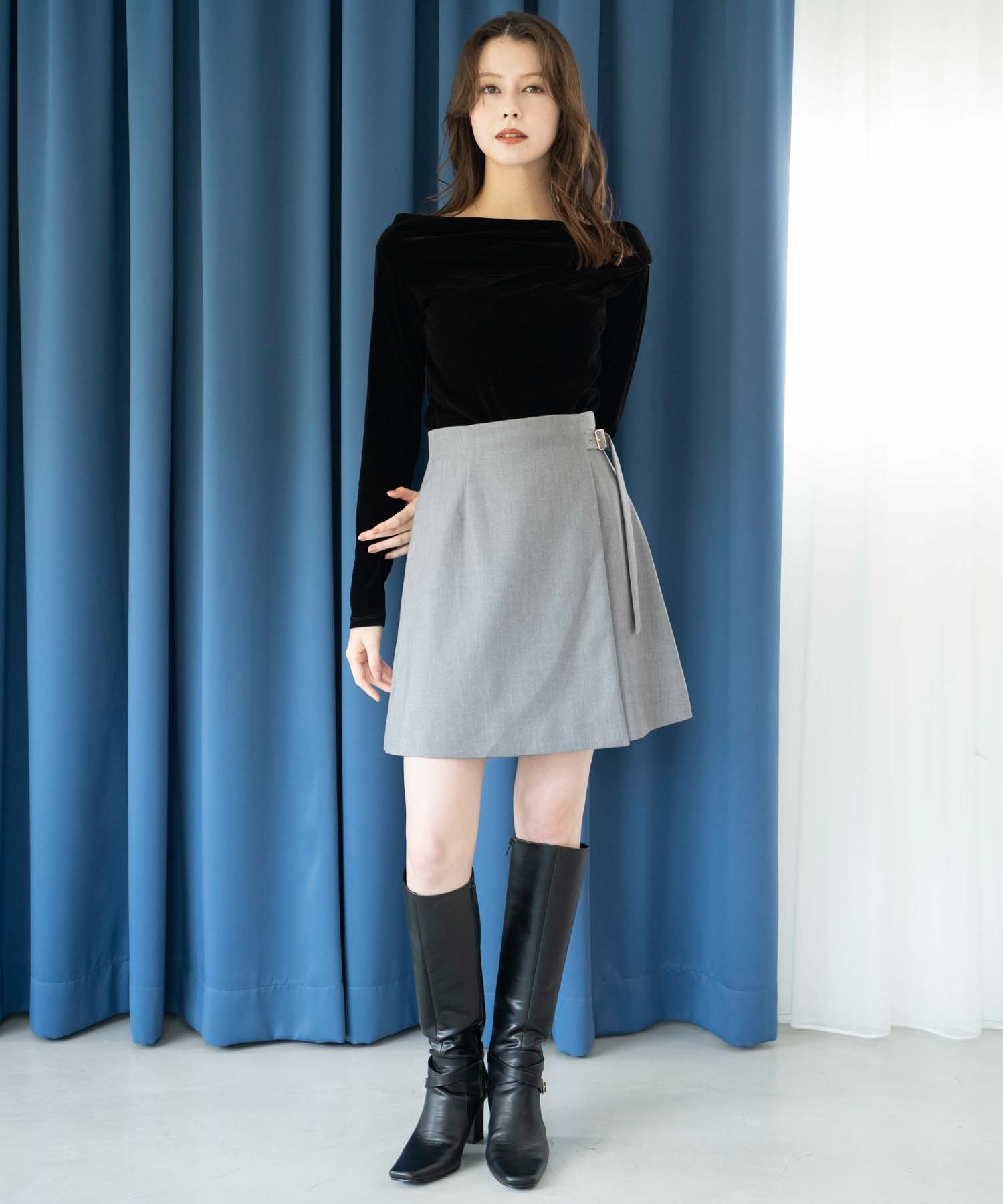 ラップミニスカート | セットアップ | NOELA OFFICIAL WEB STORE