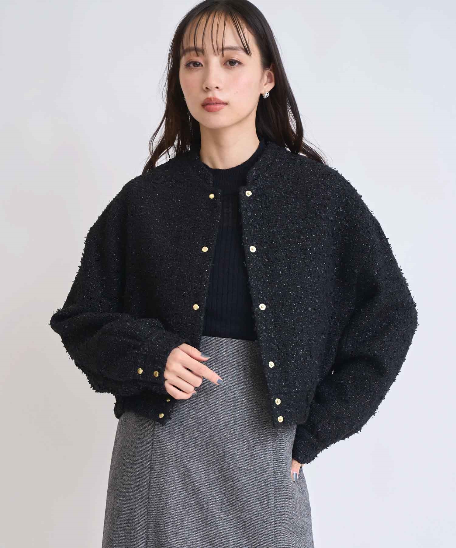 ツイードショートブルゾン | ブルゾン | NOELA OFFICIAL WEB STORE