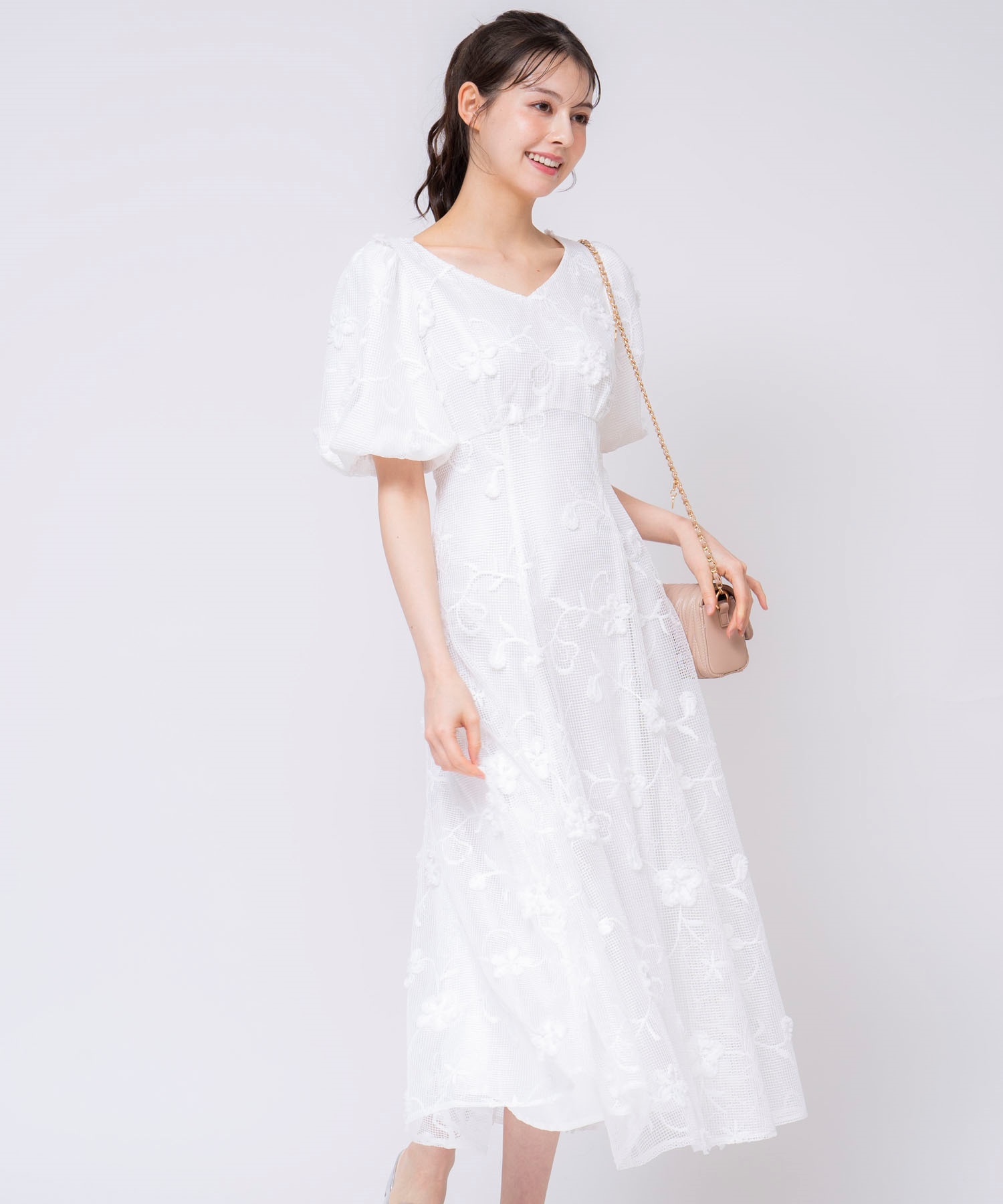 メッシュレースワンピース | ロングワンピース | NOELA OFFICIAL WEB STORE