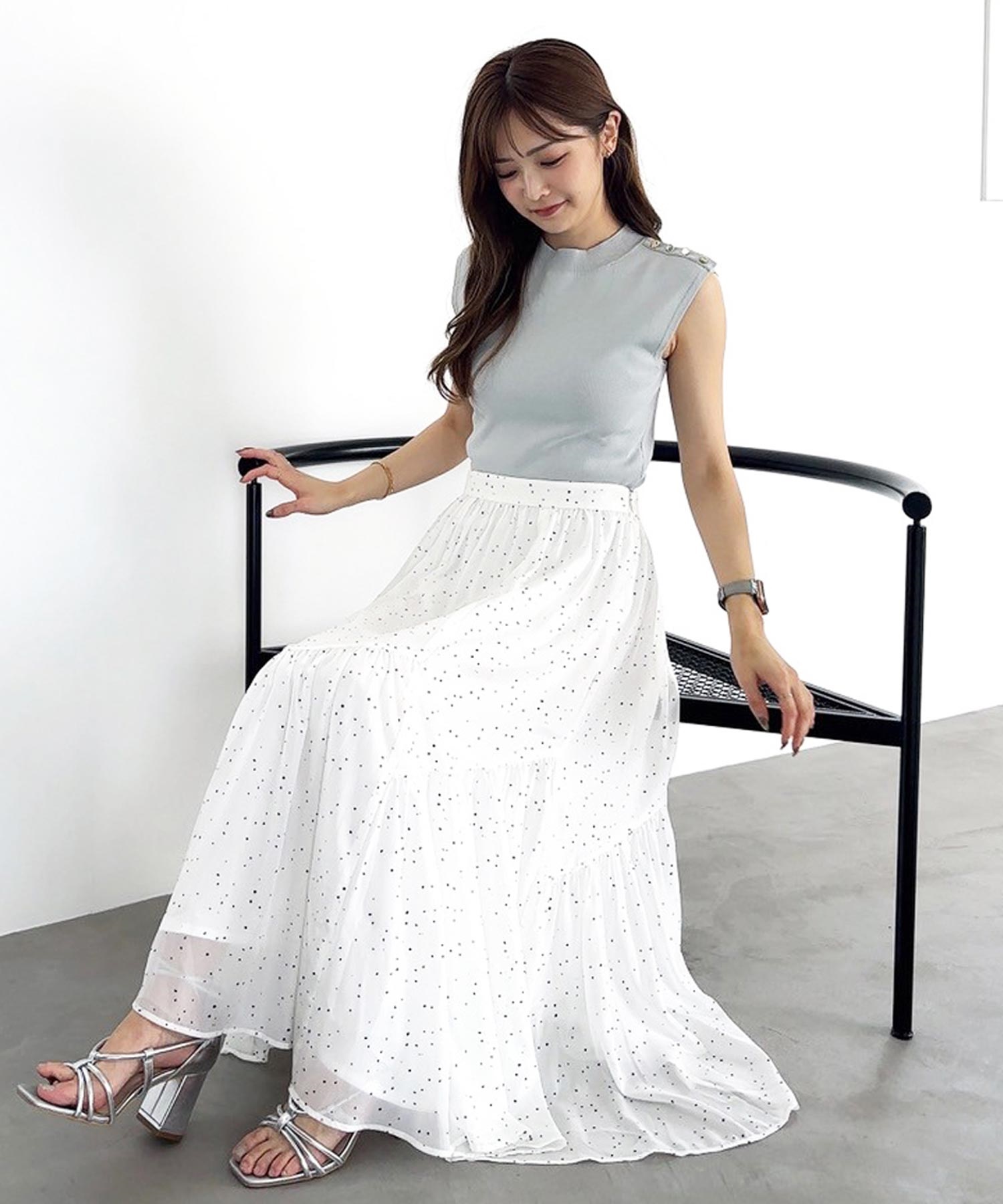 ギャザー切り替えスカート | フレアスカート | NOELA OFFICIAL WEB STORE