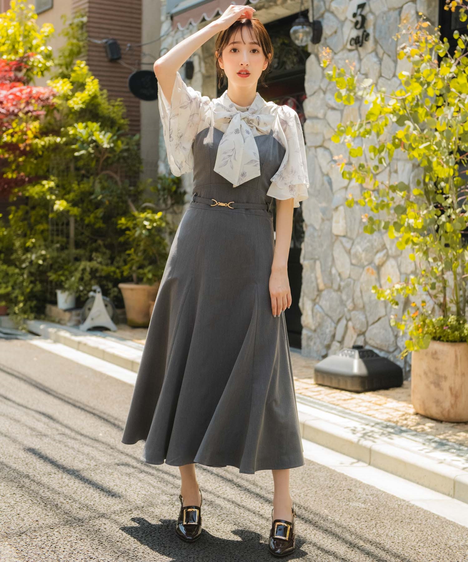 ビット付ボリュームキャミワンピ | キャミワンピース | NOELA OFFICIAL