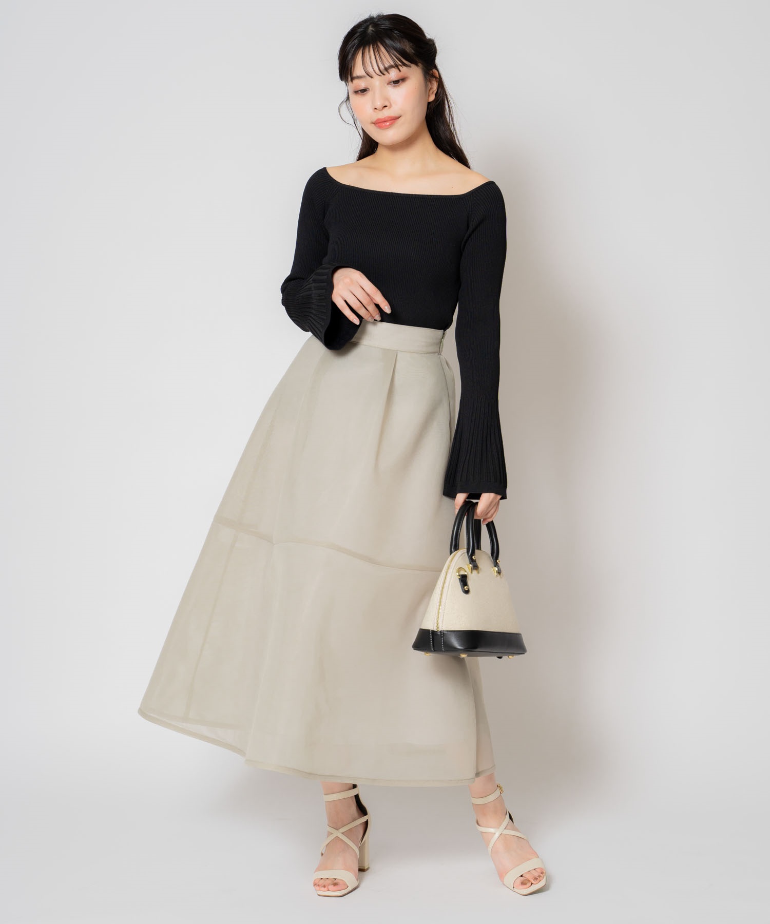 ダンボールオーガンジースカート | フレアスカート | NOELA OFFICIAL