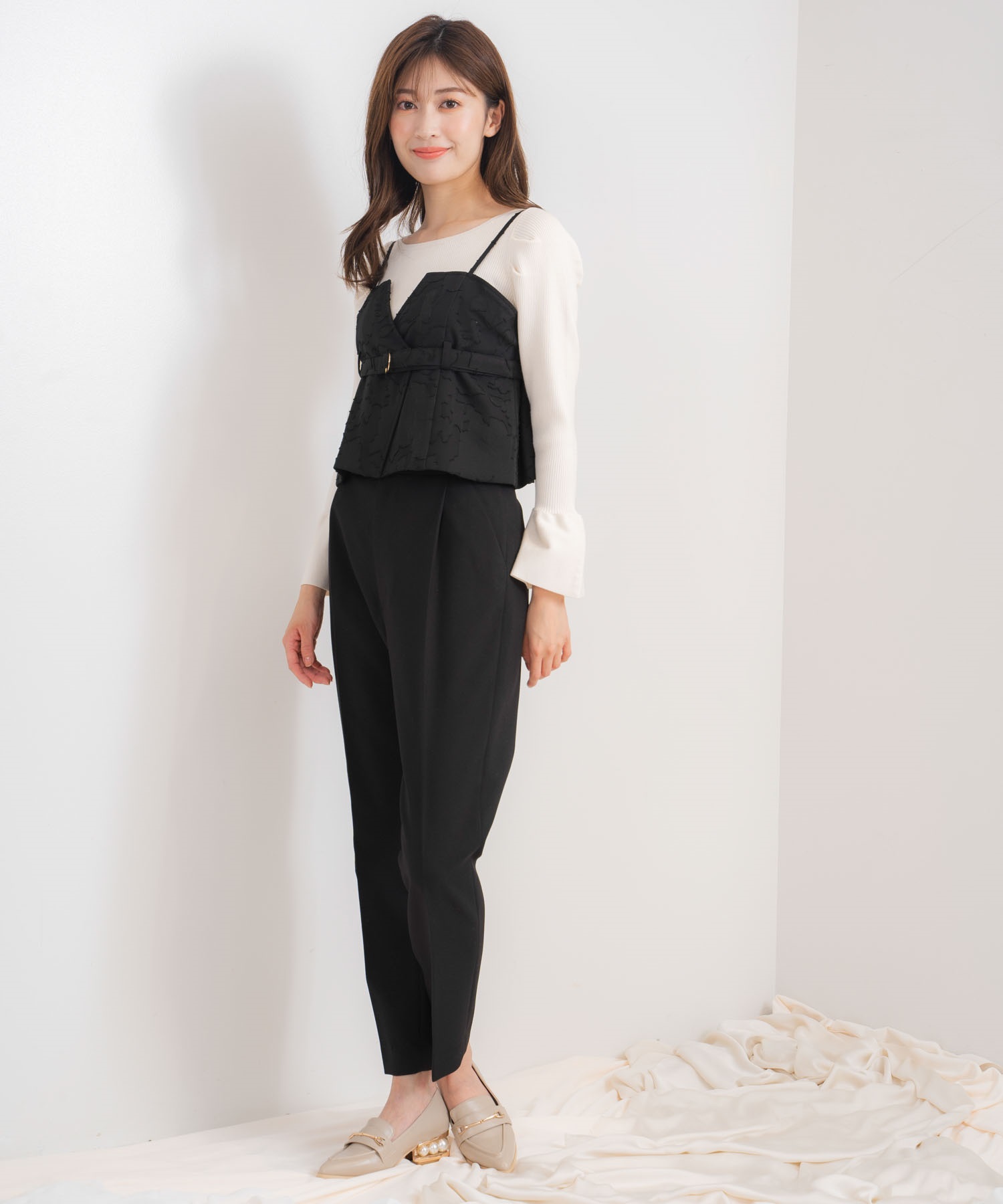 コルセット付ストレートパンツ | その他パンツ | NOELA OFFICIAL WEB STORE