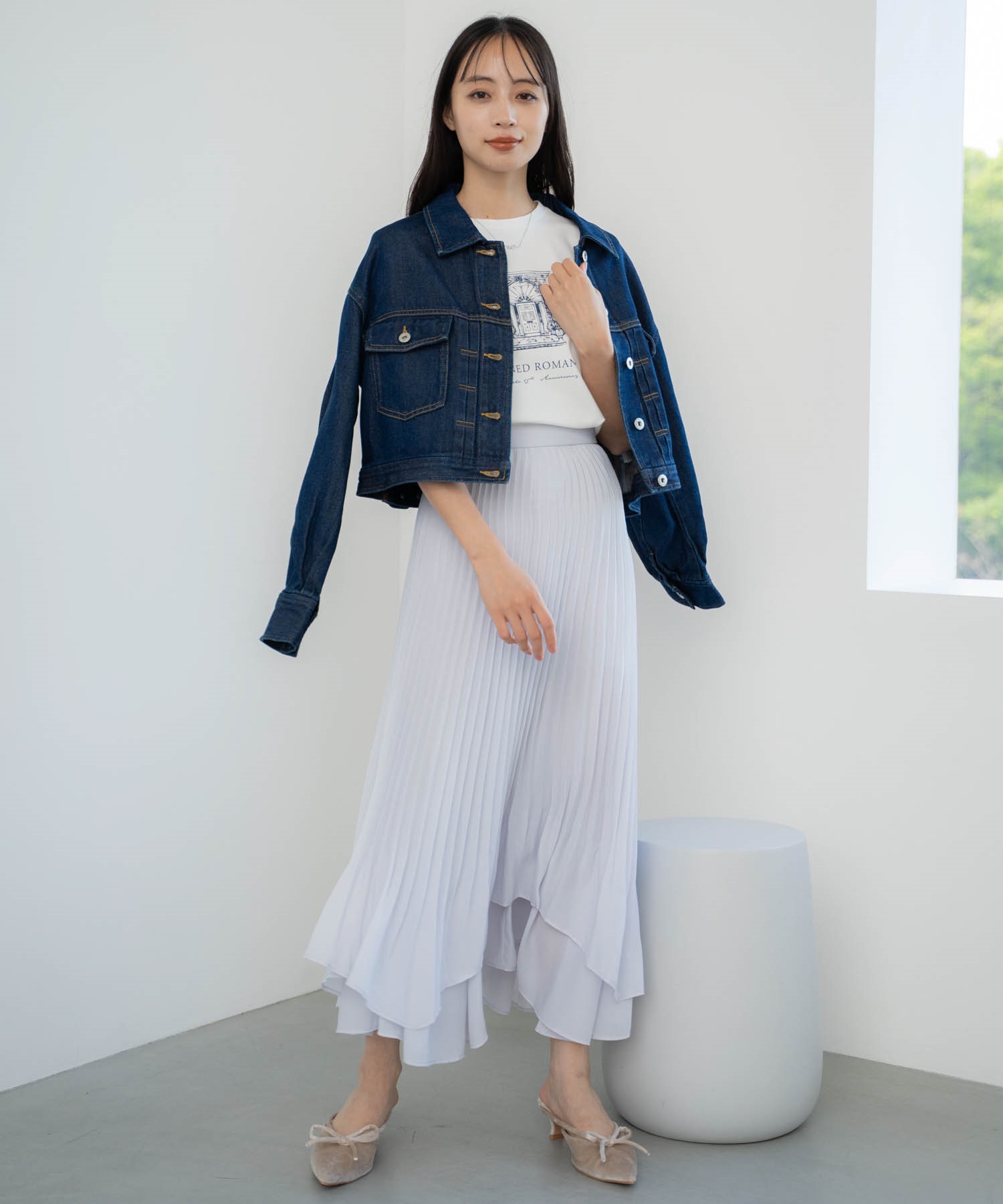 ティアードシャイニースカート | フレアスカート | NOELA OFFICIAL WEB