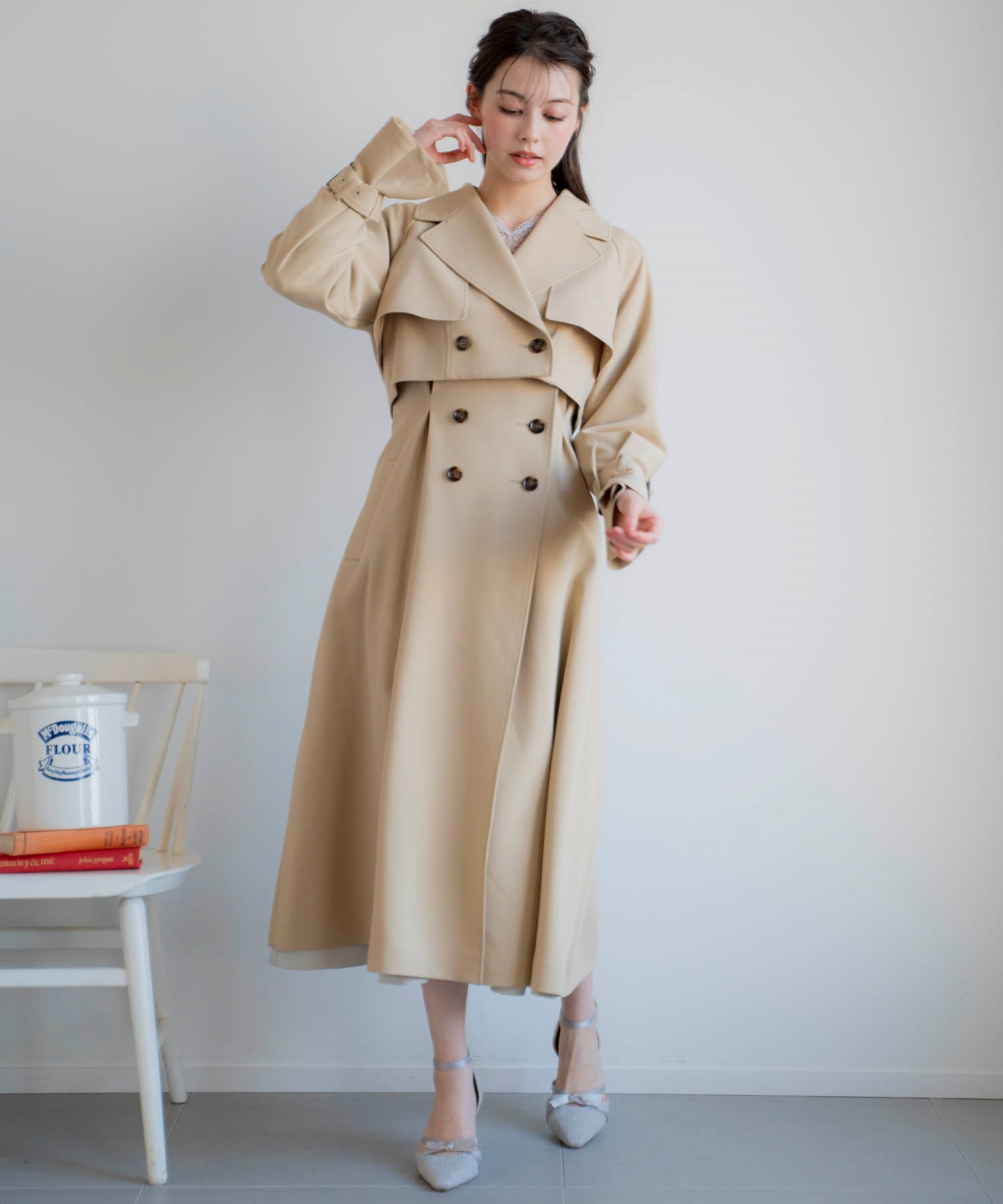 3WAYデザイントレンチコート | コート | NOELA OFFICIAL WEB STORE