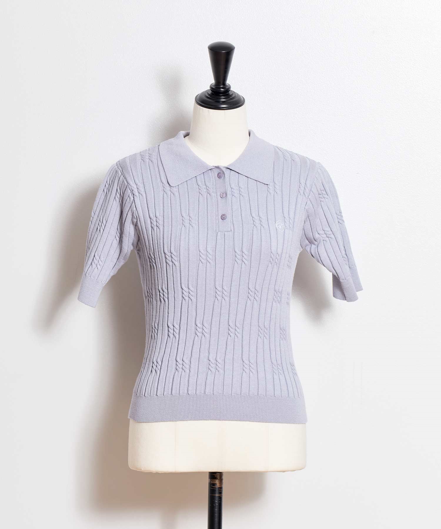 ケーブルポロニット | ニット | NOELA OFFICIAL WEB STORE