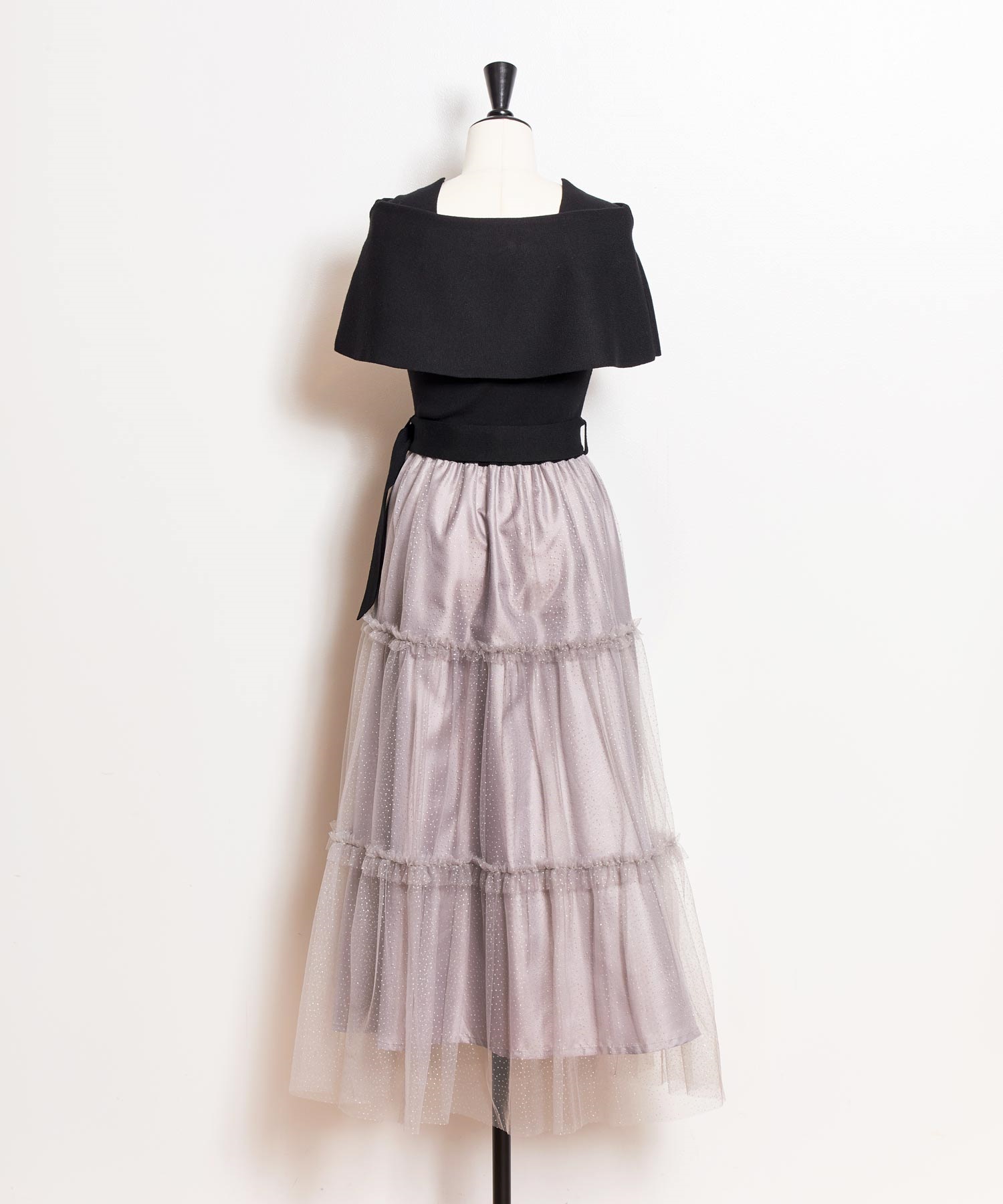 ケープチュールドッキングワンピ | ニットワンピース | NOELA OFFICIAL