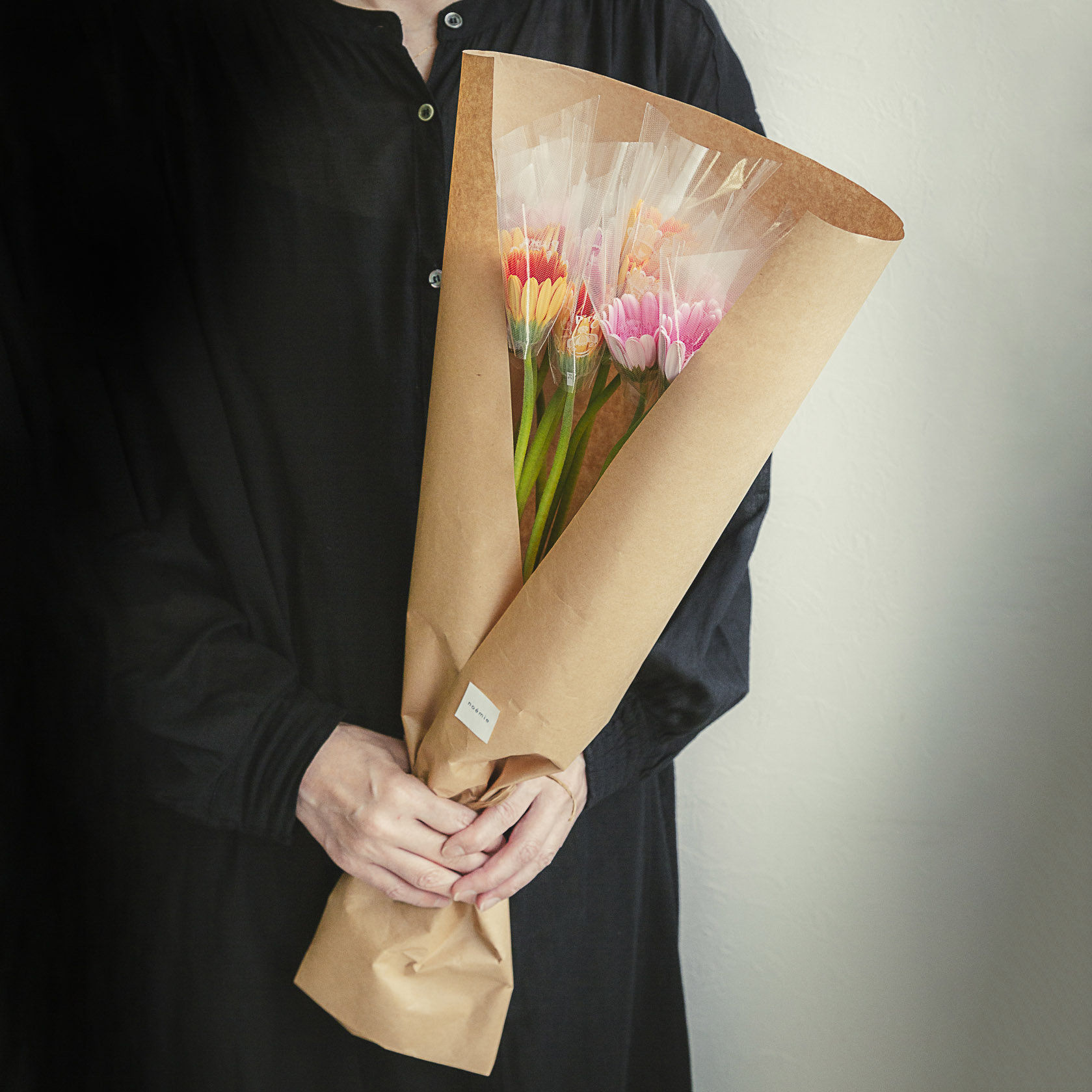 もったいない花いちばガーベラ(15本) /1-4色アソート | noemie（ノエミ）