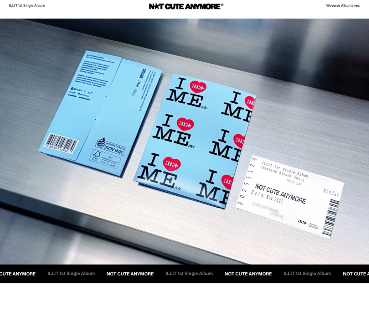 ILLIT - NOT CUTE ANYMORE (WEVERSE ALBUMS VER.)