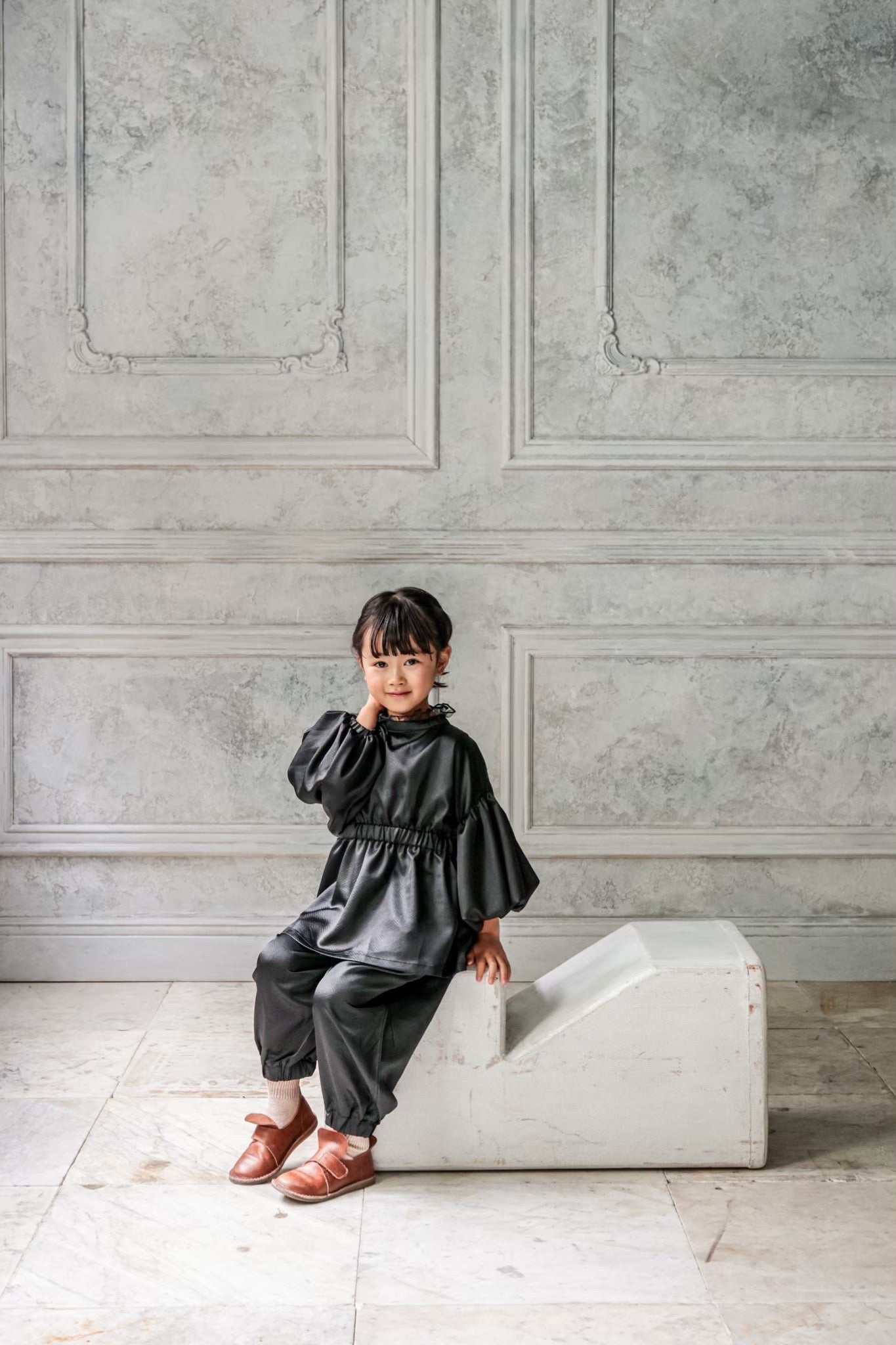 gather blouse | ギャザーブラウス – Nos class