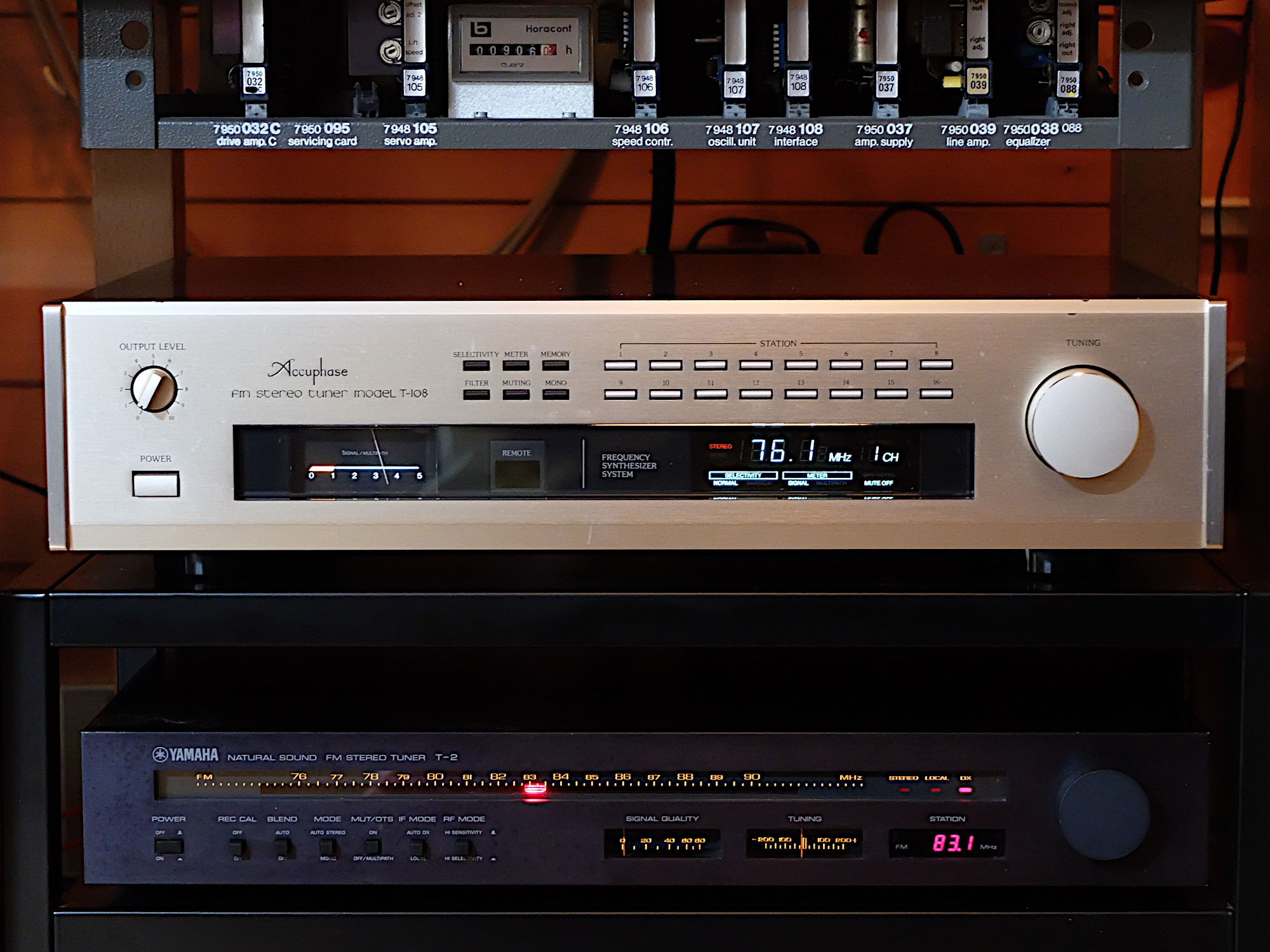 当時の）高級FMチューナー導入しました