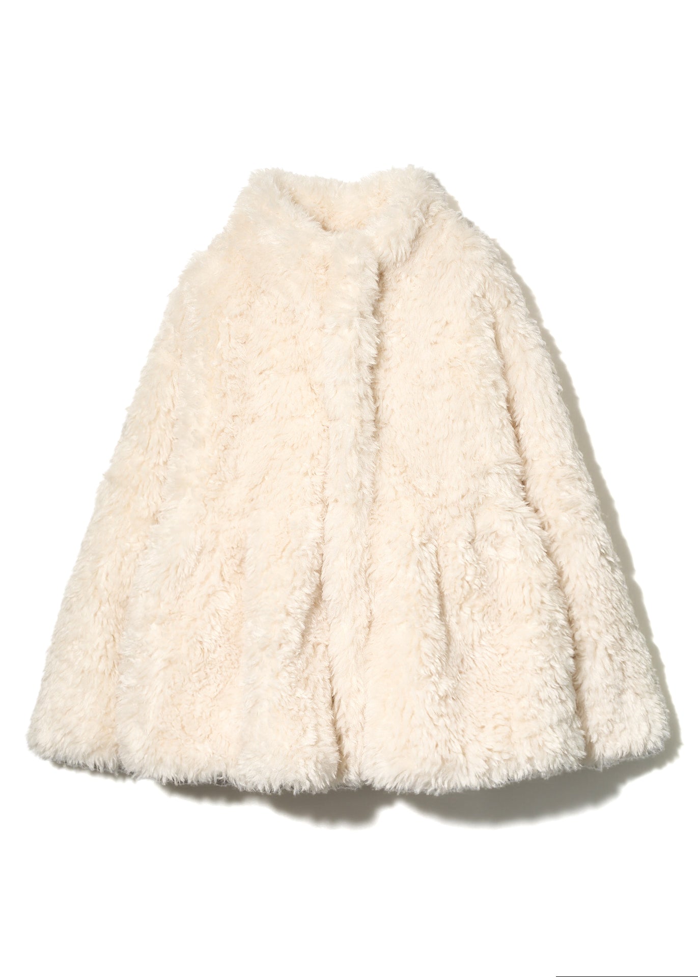 wave silhouette fluffy coat【12月下旬順次配送予定】 – NOTRE émor
