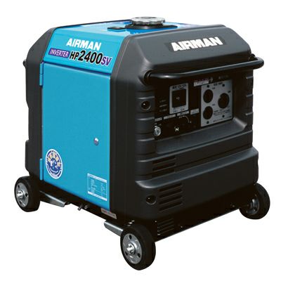 北越工業 AIRMAN インバーター発電機 HP2400SV-A1 2.4kVA 防音 信頼の