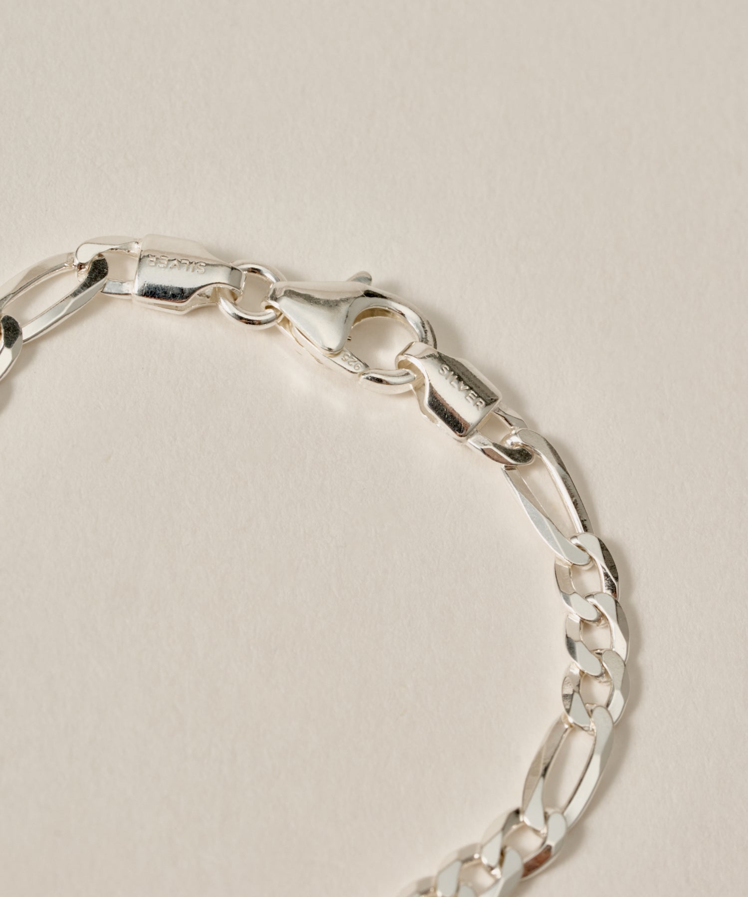 Figaro Chain Bracelet［Silver925］ | 大人の毎日使えるブレスレット