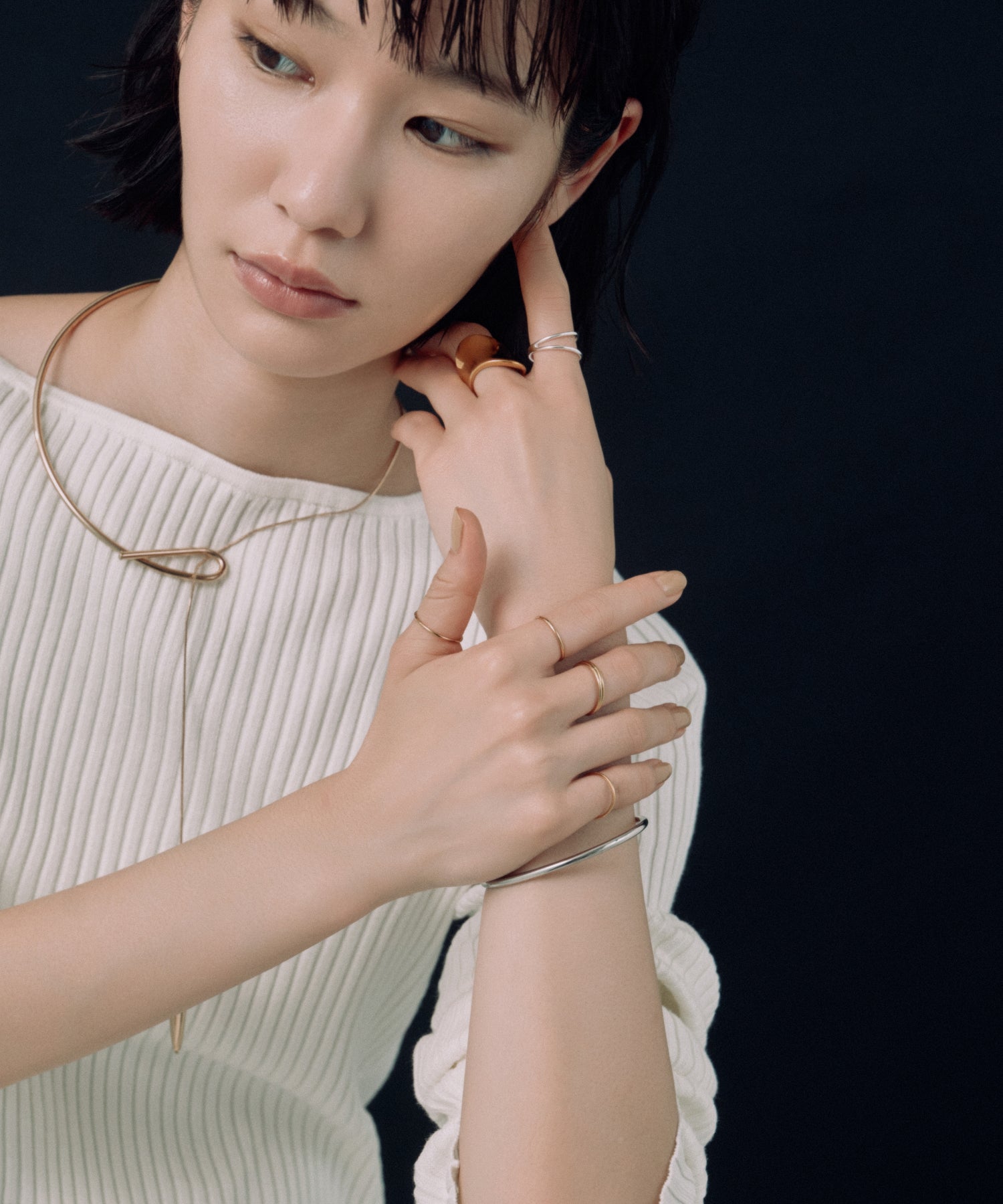 Thin Ring 5 set［Stainless］ | 大人のための毎日使えるリング通販