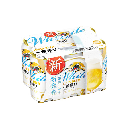 キリン 一番搾り ホワイトビール 350ml 6缶: 酒類 | 東急ストアネット