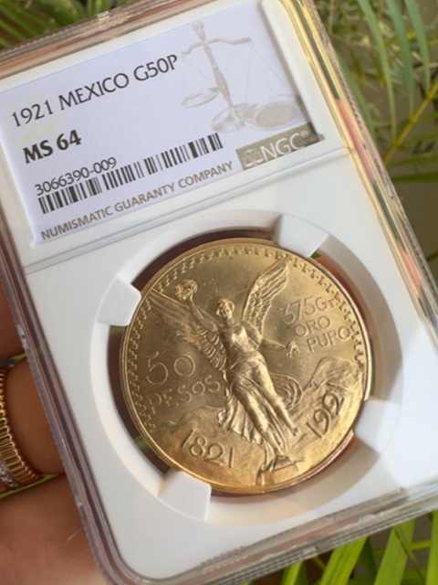 金貨やアンティークコインの販売｜ヌミスマアカデミー｜[(354)メキシコ