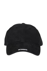 VETEMENTS ヴェトモン SS26 NANO LOGO CAP / BLK - NUBIAN ヌビアン