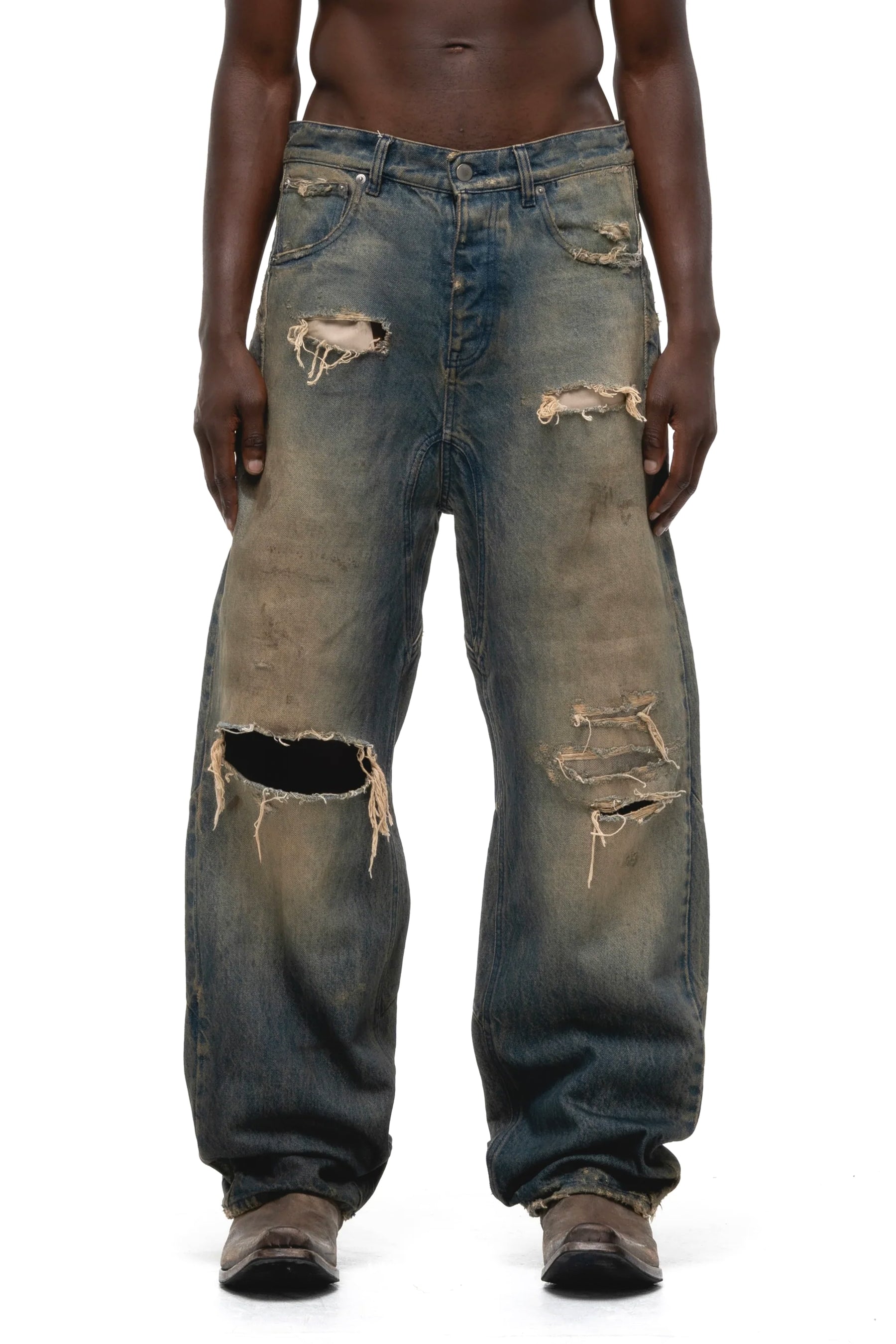 NO/FAITH STUDIOS FW24 ITALY SQUARE PATCH CUT / IND - NUBIAN